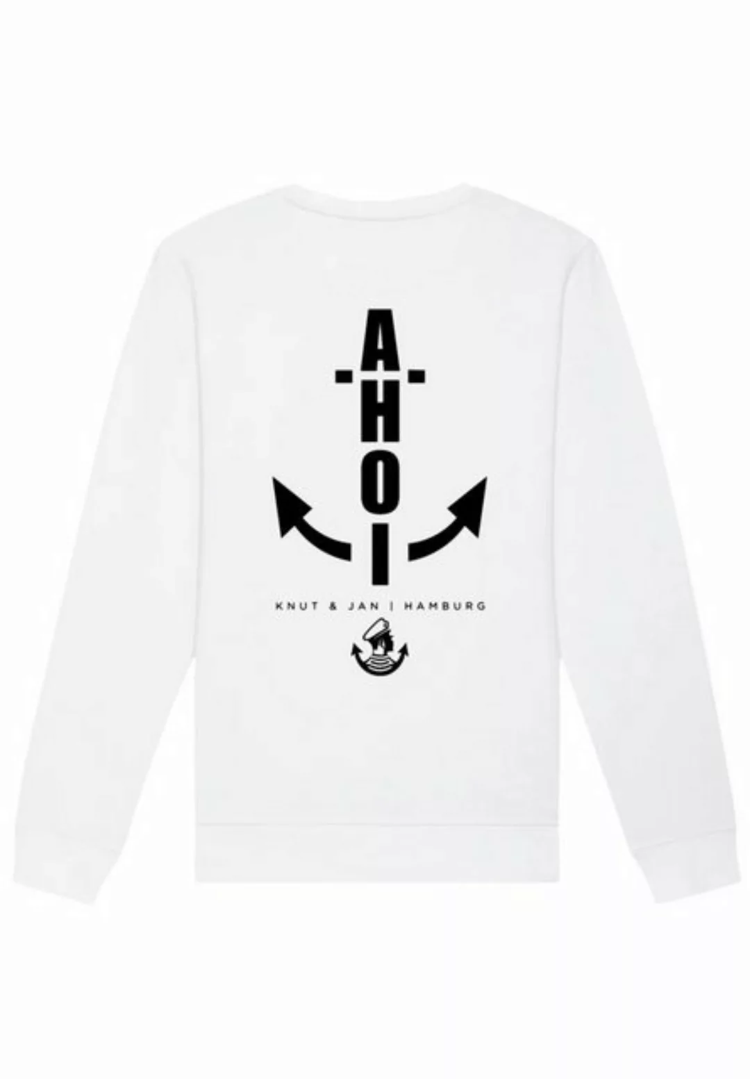 F4NT4STIC Sweatshirt Ahoi Anker Knut & Jan Hamburg Print günstig online kaufen