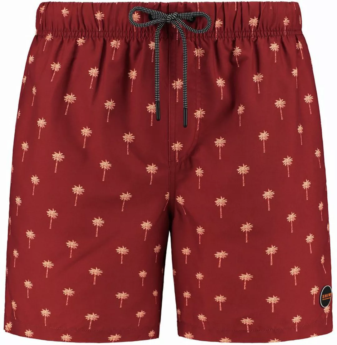 Shiwi Badeshorts Palmen Rot - Größe XL günstig online kaufen