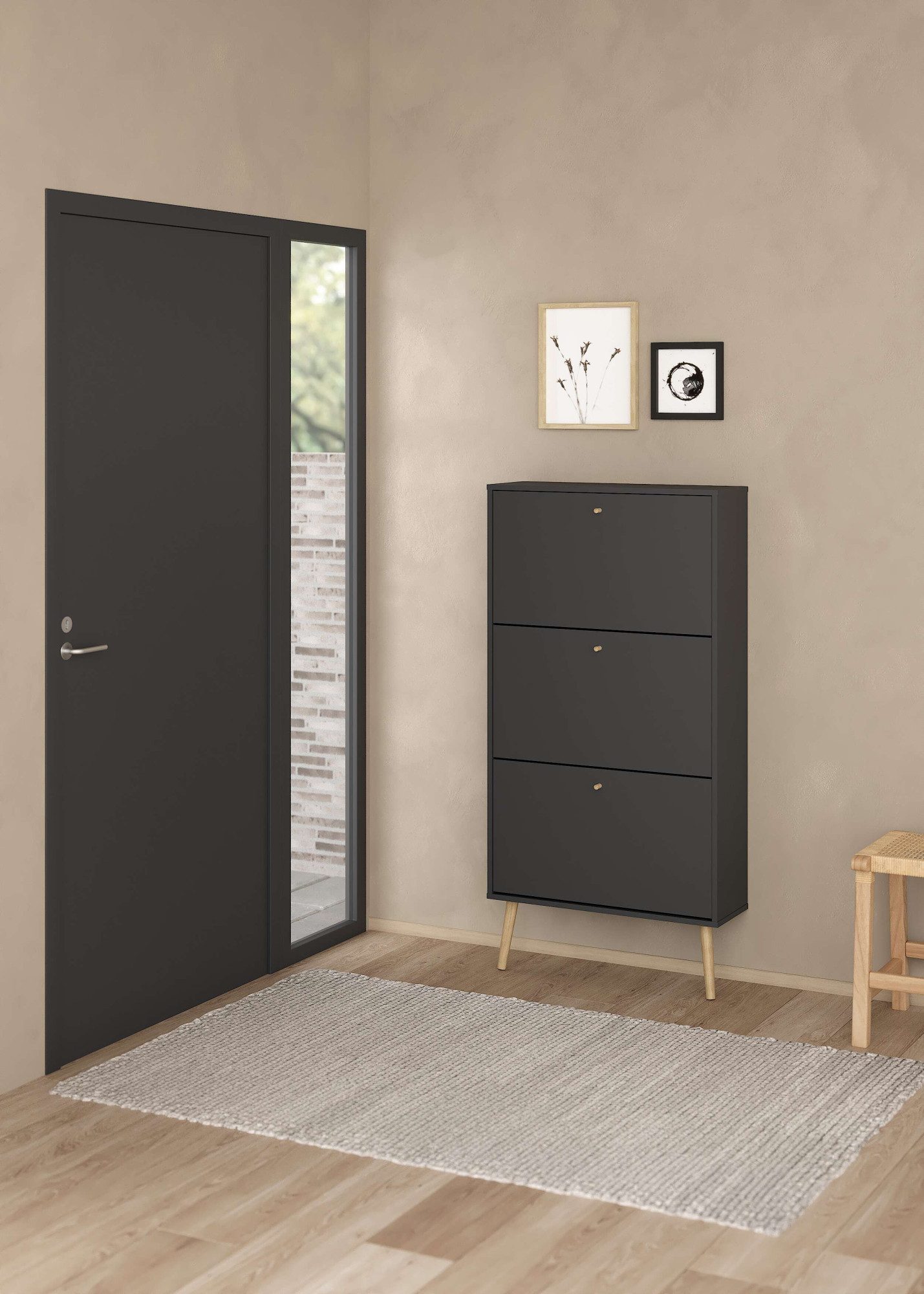 andas Schuhschrank Bodo, Schuhkipper, Schuhregal, Breite günstig online kaufen