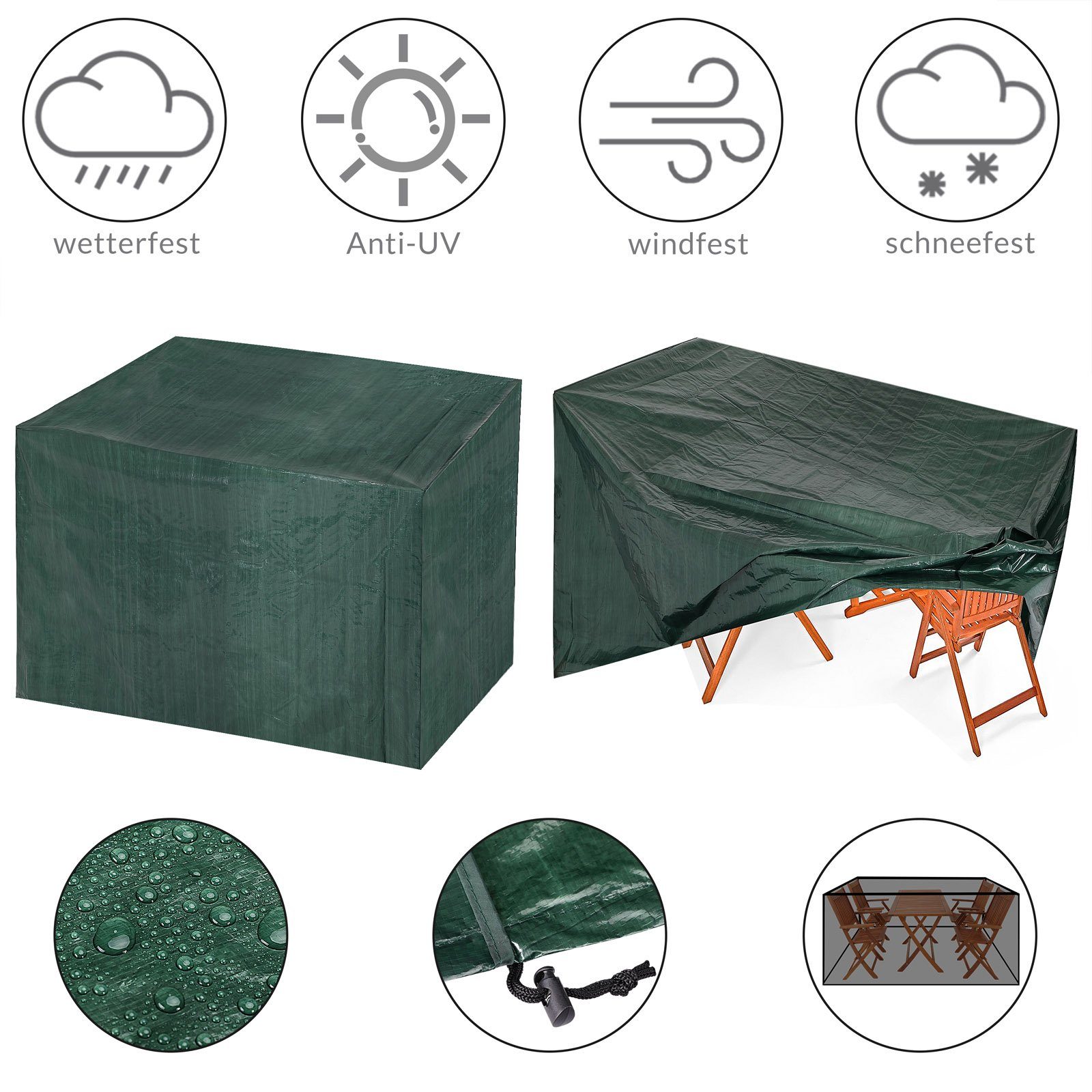 Kingsleeve Gartenmöbel-Schutzhülle Kingsleeve, UV-beständig Abdeckplane Sch günstig online kaufen