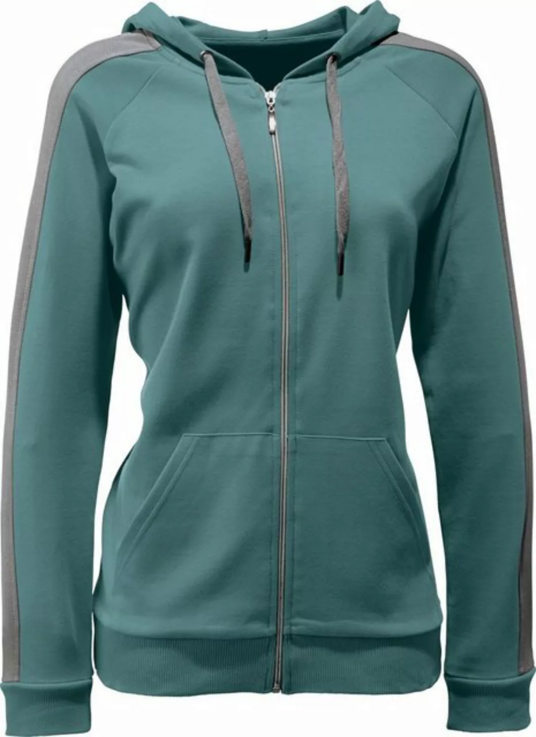 Erwin Müller Sweatjacke Damen-Freizeitjacke Uni günstig online kaufen