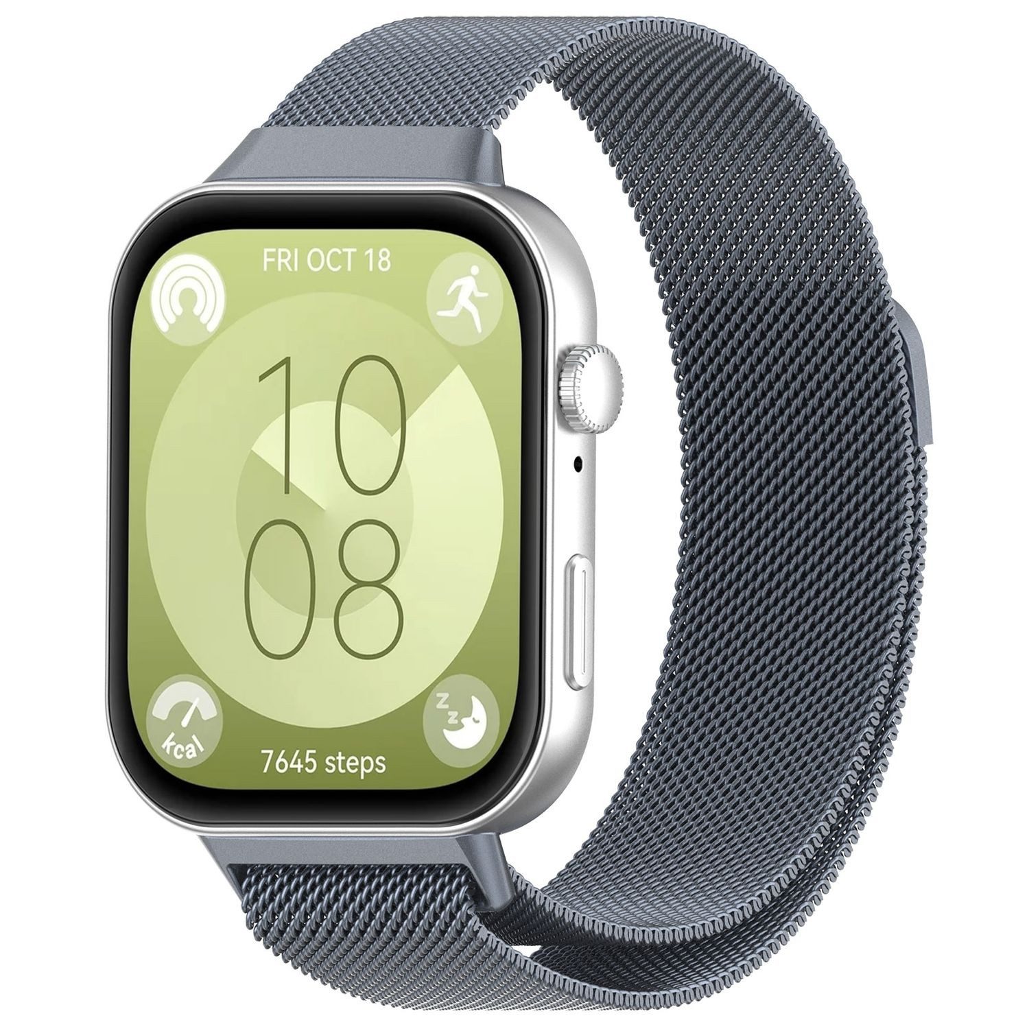 Wigento Smartwatch-Armband Milanese Metal Smart Watch günstig online kaufen