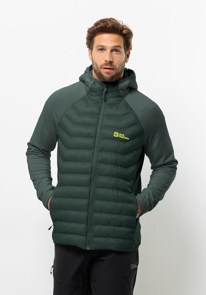 Jack Wolfskin Hybridjacke "ROUTEBURN PRO HYBRID M", mit Kapuze günstig online kaufen