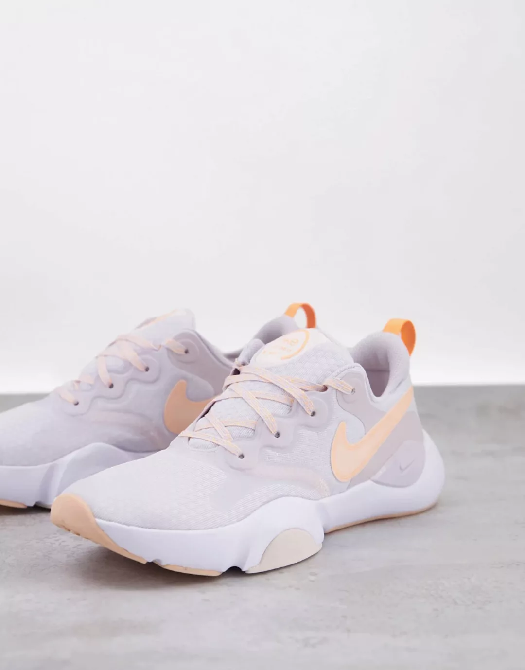 Nike Training – SpeedRep – Sneaker in Weiß-Rosa günstig online kaufen