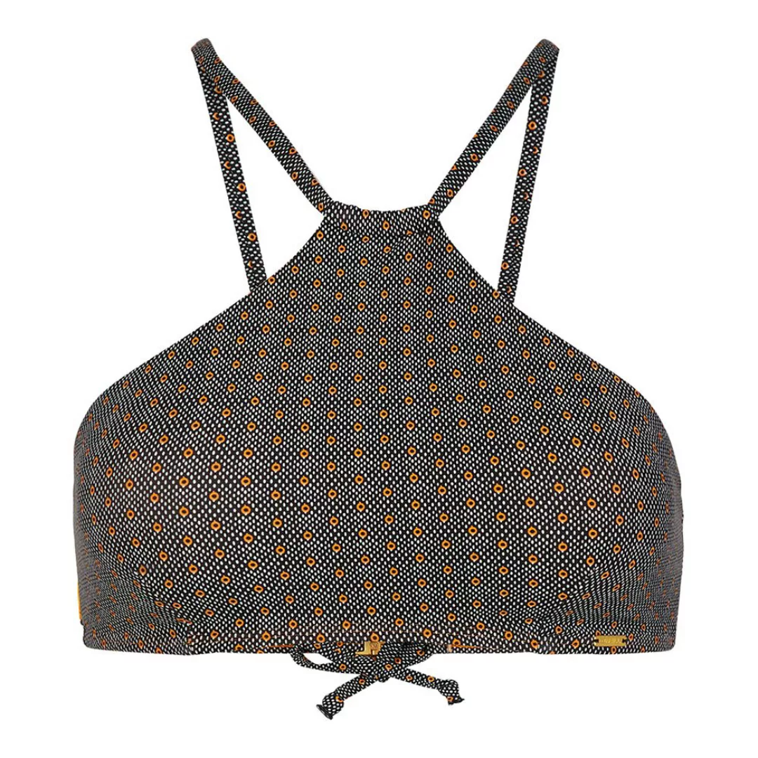 O´neill Cali Bikini Oberteil 36 Black All Over Print / Yellow günstig online kaufen