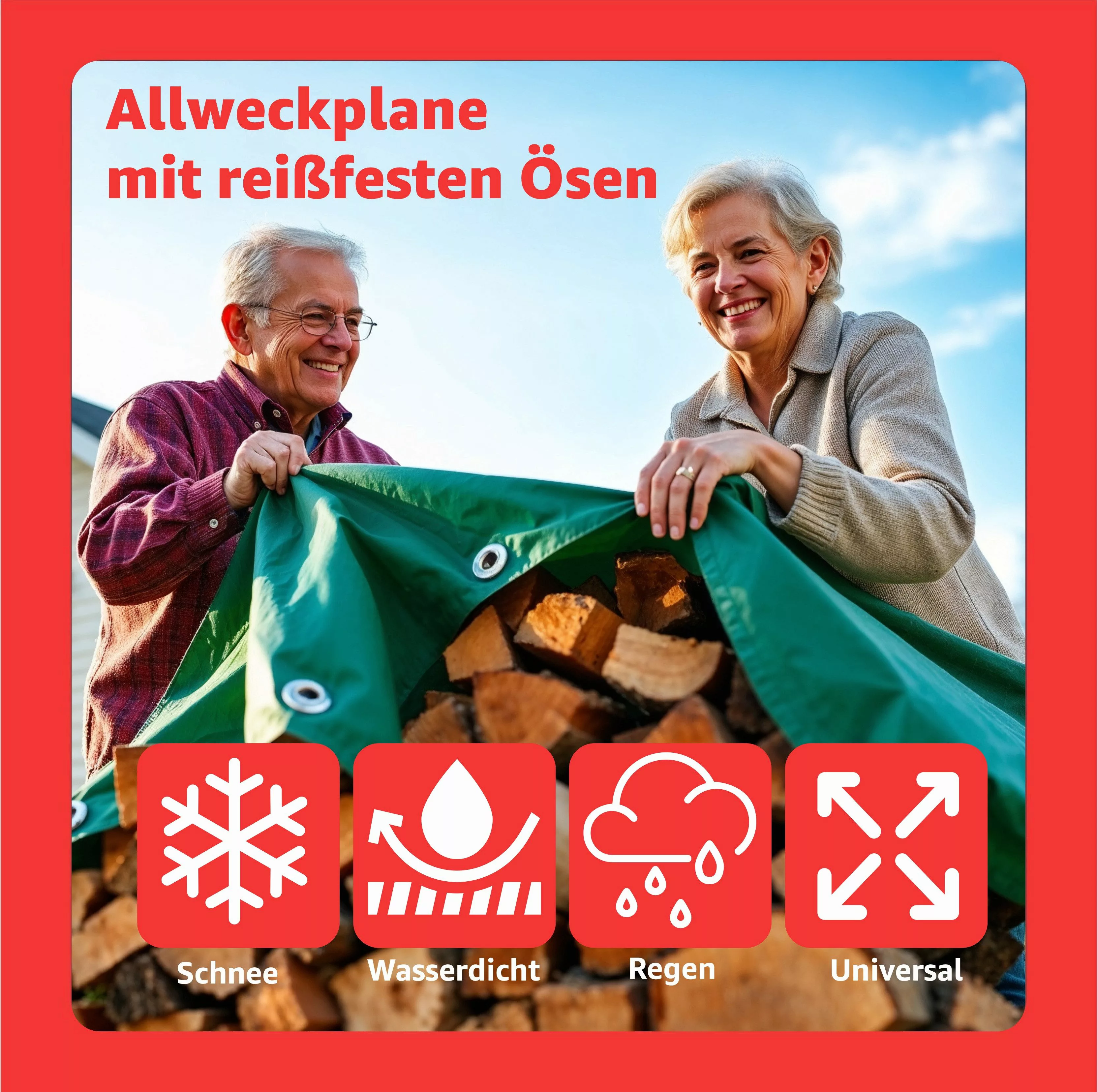 toolmate® Schutzplane Abdeckplane 200 g/m² grün günstig online kaufen