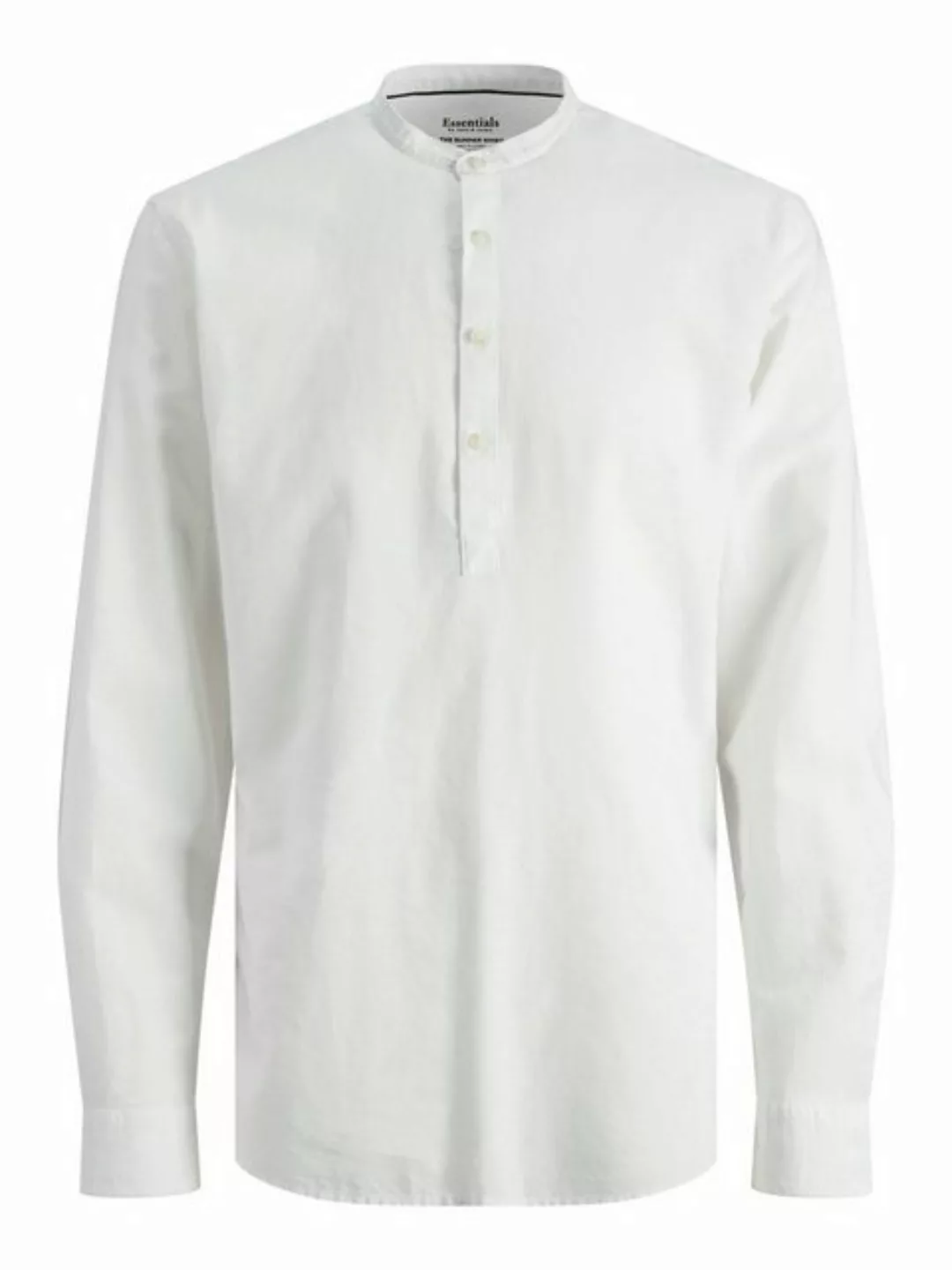 Jack & Jones Langarmhemd JJESUMMER TUNIC LINEN BLEND SHIRT LS SN günstig online kaufen