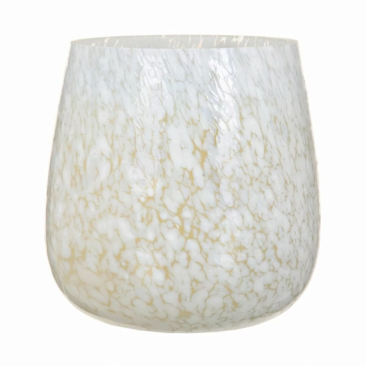 Kerzenschale Kristall 13 X 13 X 13 Cm Weiß günstig online kaufen