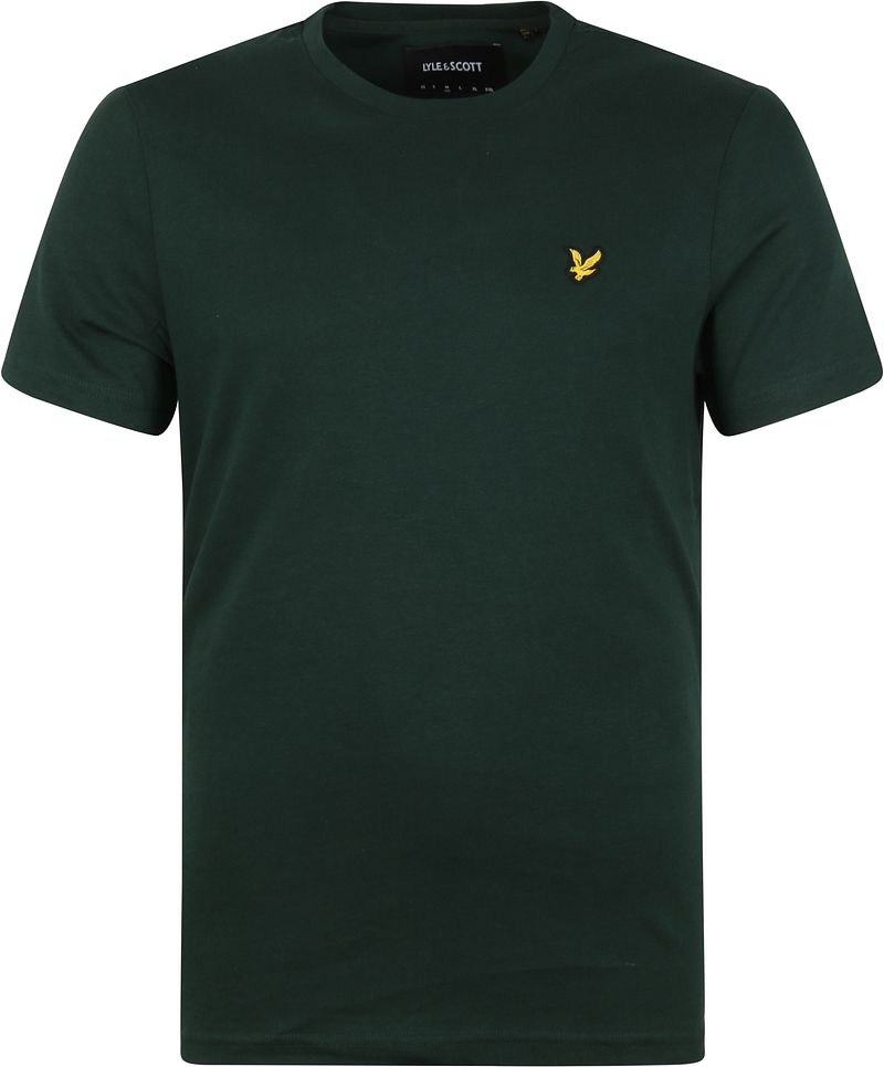 Lyle & Scott T-Shirt Aus 100% Baumwolle Gerader Schnitt günstig online kaufen