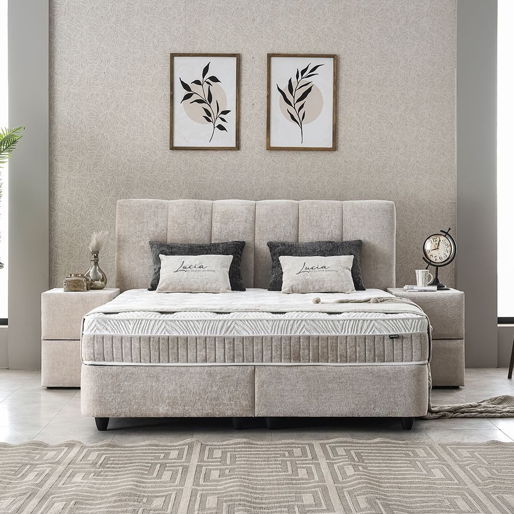 abc bedding Boxspringbett Boxspringbett Komfortbett LUCIA günstig online kaufen