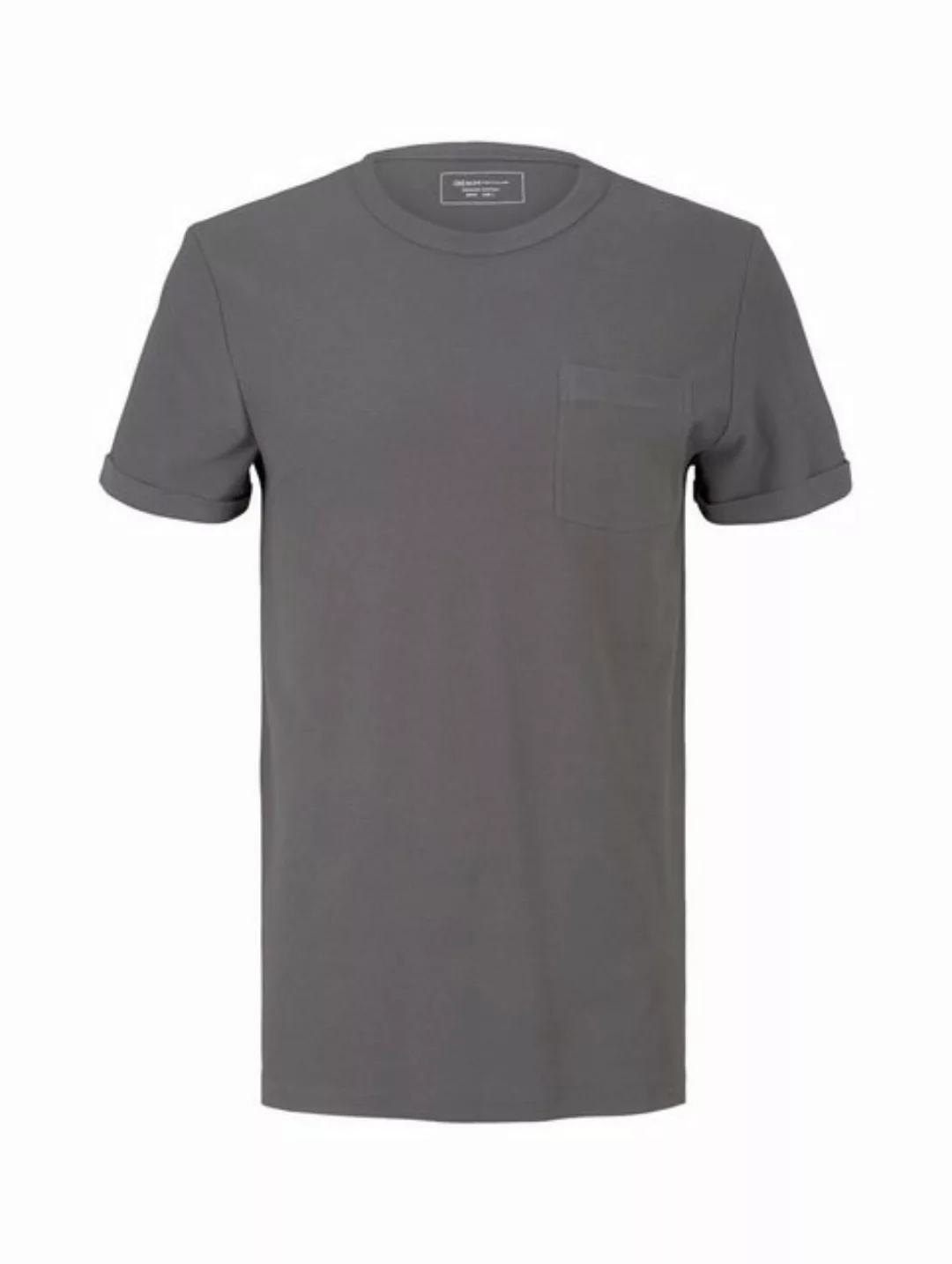 Tom Tailor Denim Herren T-Shirt POCKET - Regular Fit günstig online kaufen
