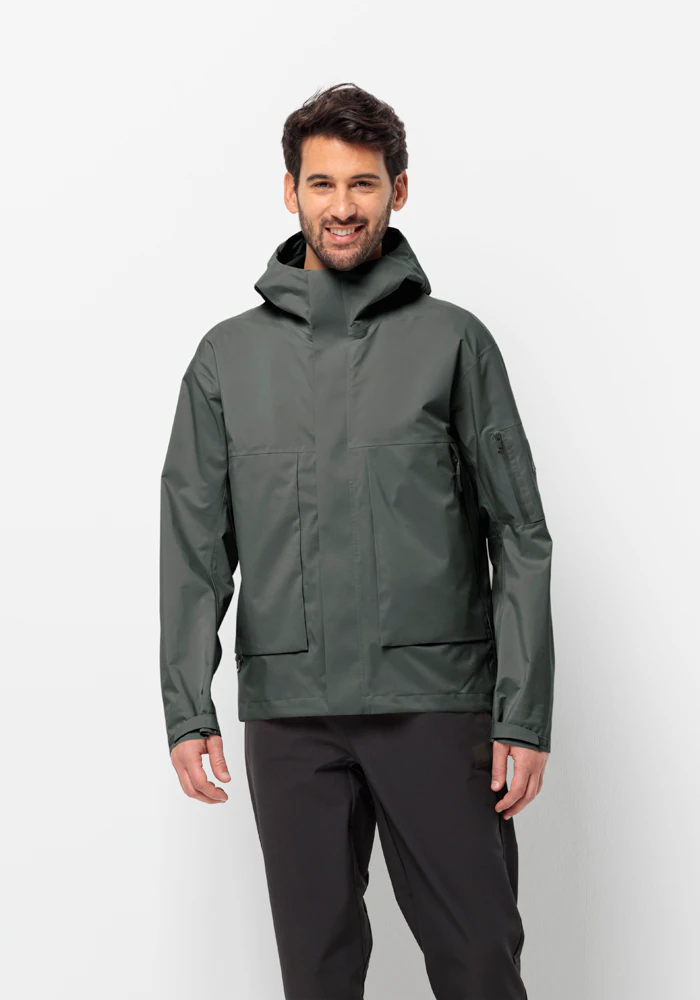 Jack Wolfskin Regenjacke "WANDERMOOD 3L JKT M", mit Kapuze günstig online kaufen