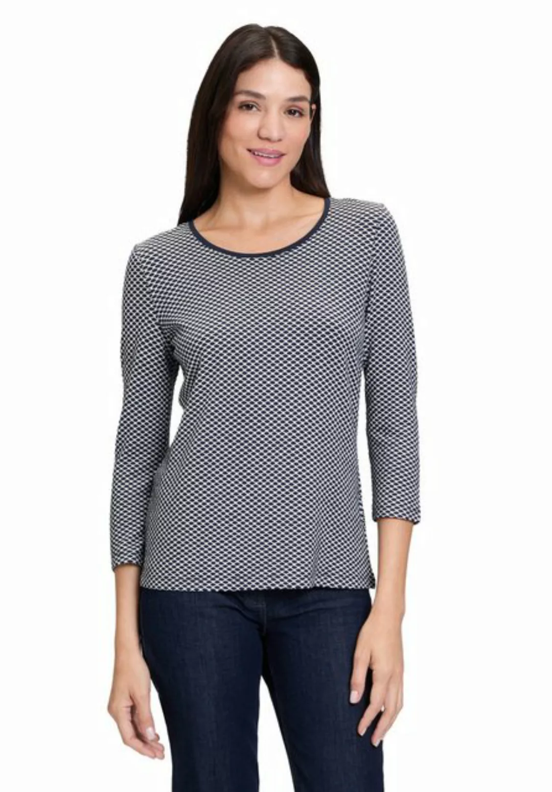 Betty Barclay 3/4-Arm-Shirt "Betty Barclay Rundhals-Shirt mit Struktur", St günstig online kaufen