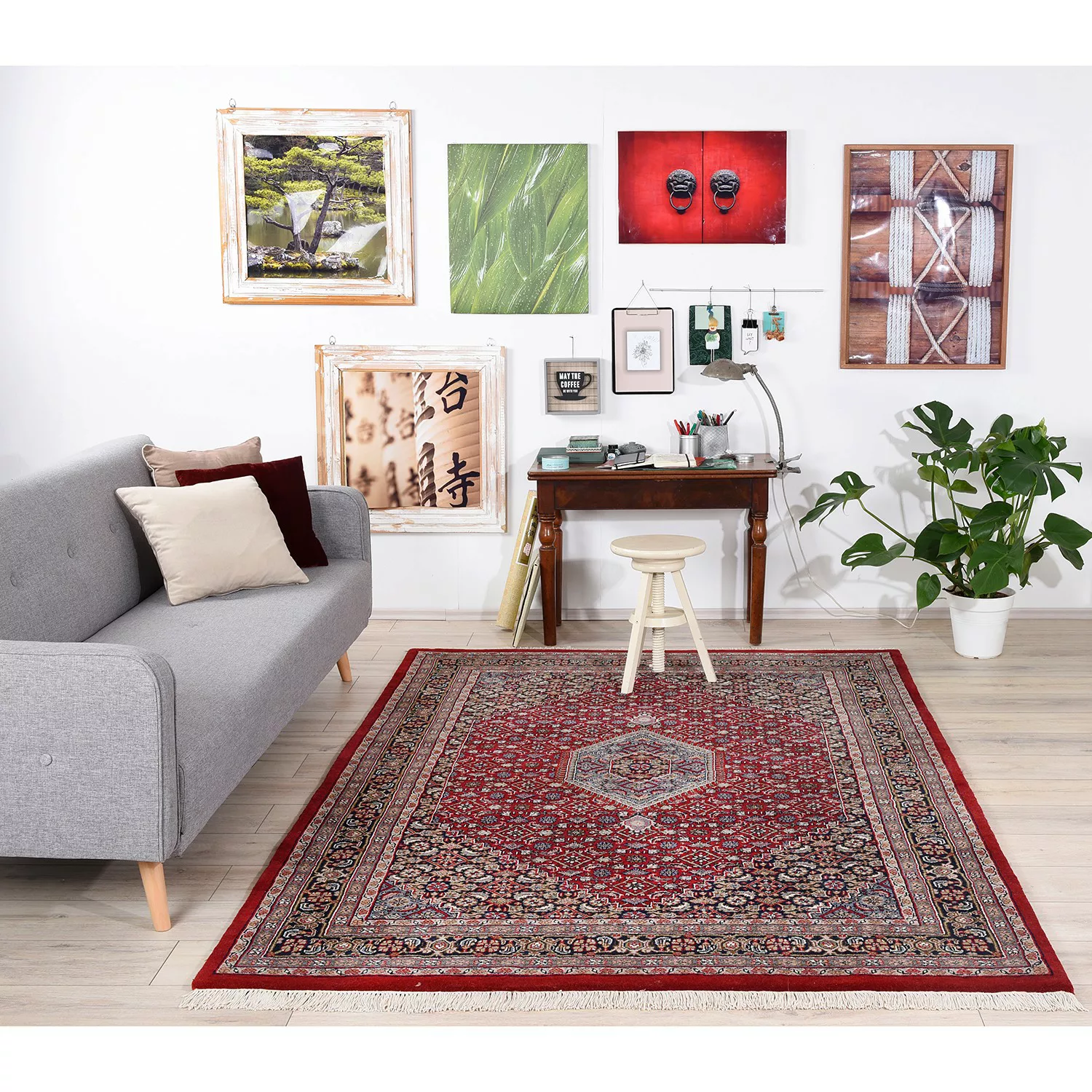 THEKO Orientteppich »Benares Bidjar«, rechteckig günstig online kaufen