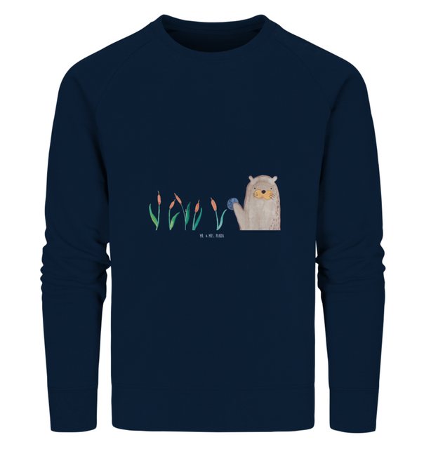 Mr. & Mrs. Panda Longpullover Größe XS Otter Stein - French Navy - Geschenk günstig online kaufen