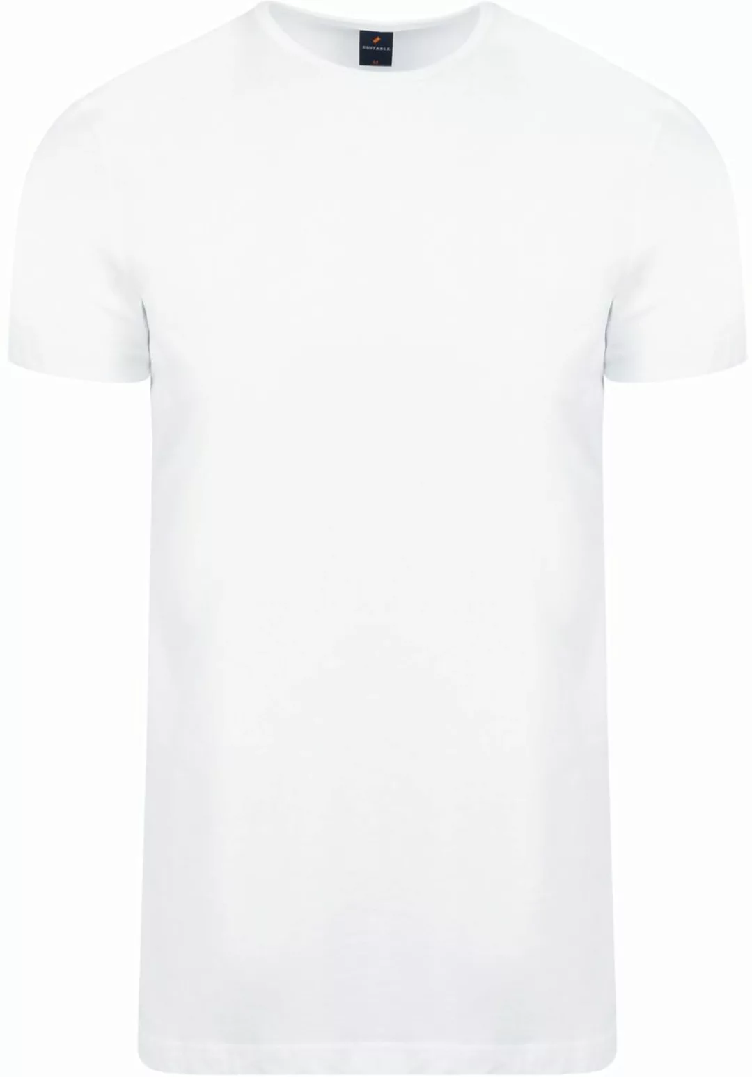 Suitable Ota T-Shirt Rundhalsausschnitt Weiß 6-Pack - Größe XXL günstig online kaufen