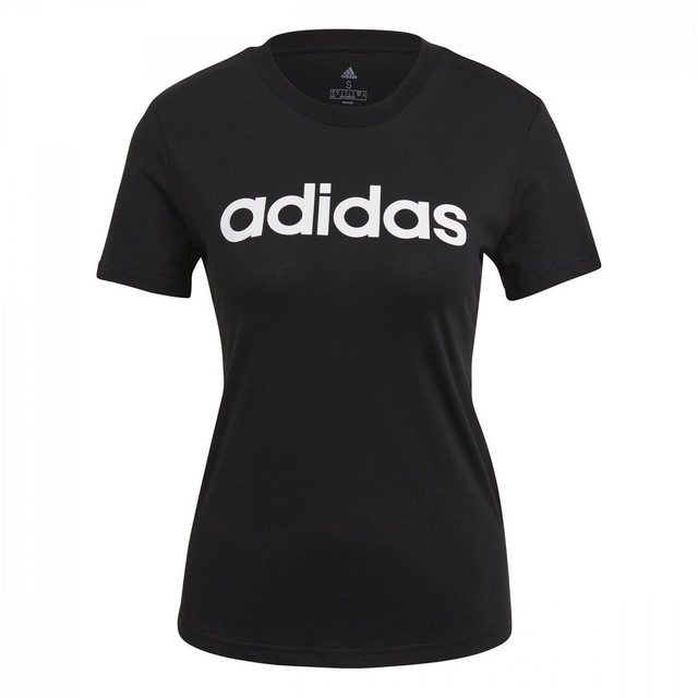 adidas Sportswear T-Shirt W LIN T,BLACK/WHITE günstig online kaufen