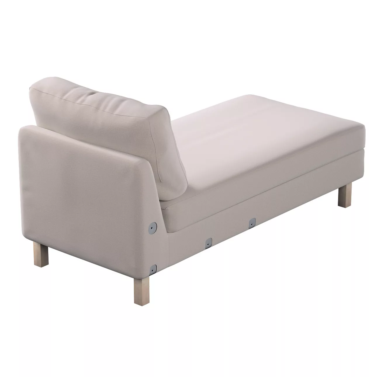 Bezug für Karlstad Recamiere Zustellsofa, kurz, beige, Bezug für Karlstad R günstig online kaufen