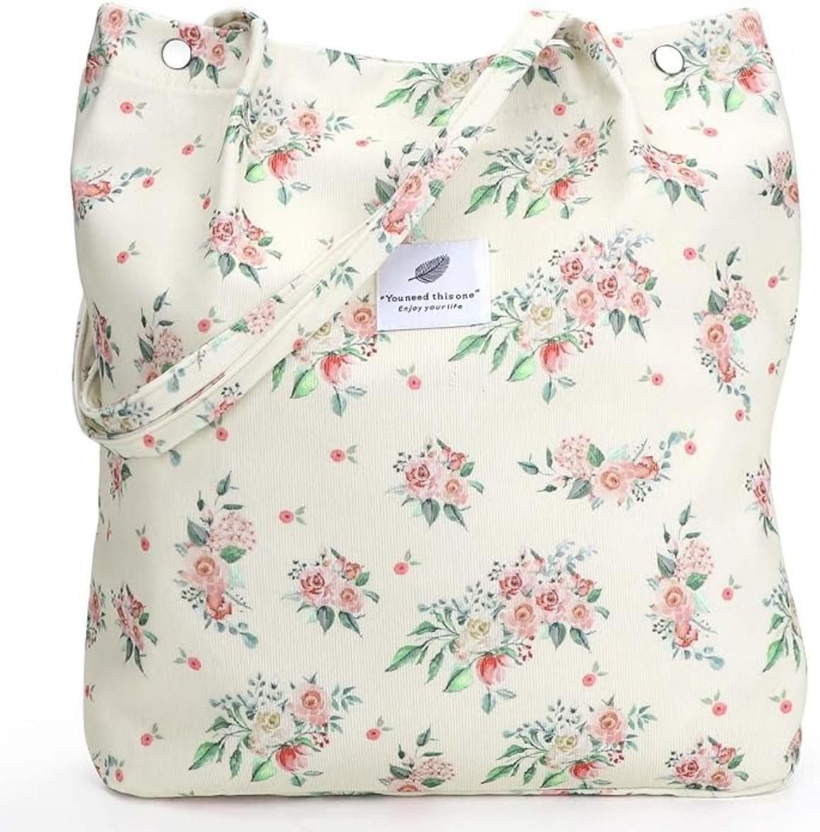 Coonoor Schultertasche Damen Grosse Kapazität Canvas günstig online kaufen