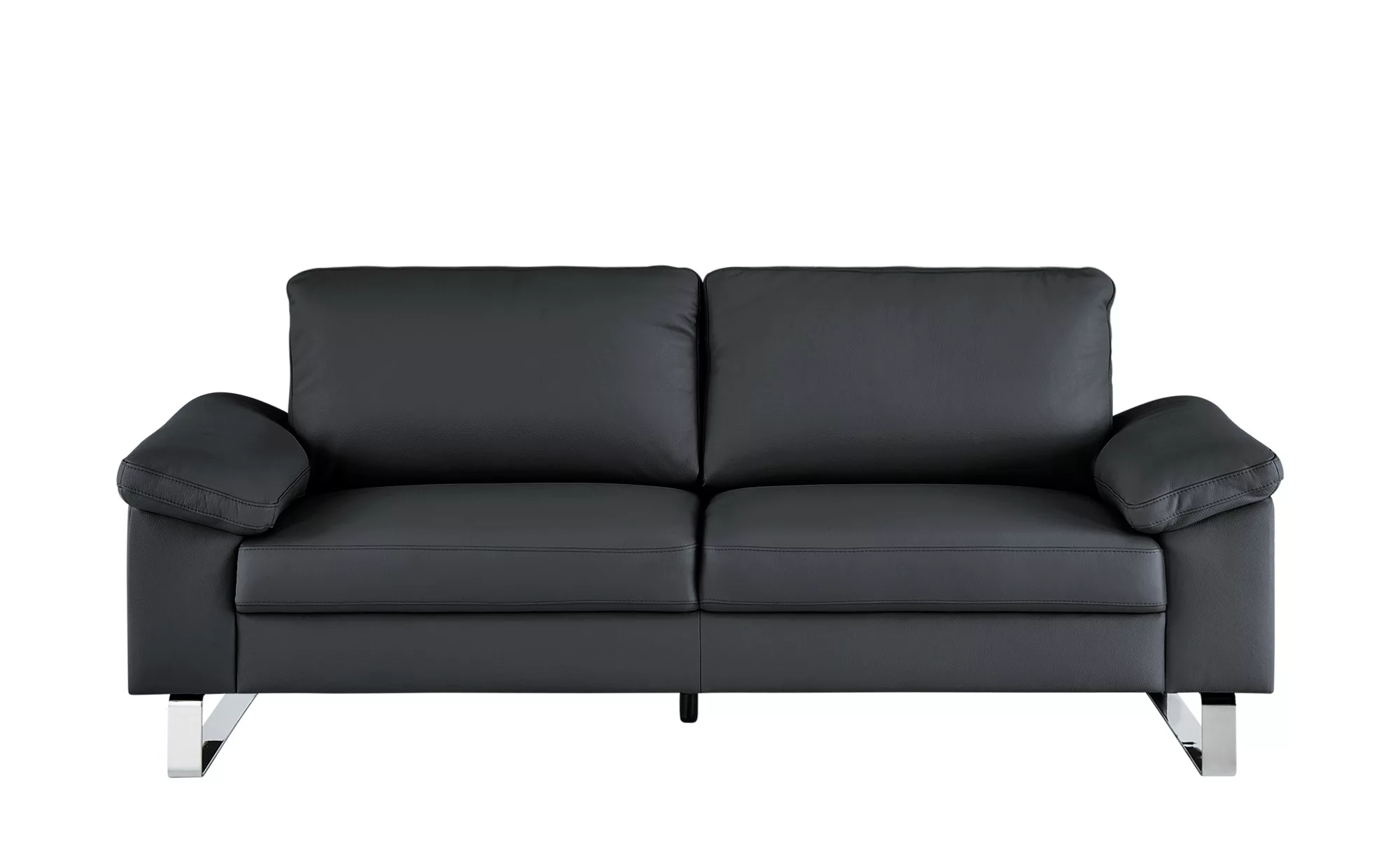 Max Schelling Ledersofa  Maximum - blau - 204 cm - 86 cm - 97 cm - Polsterm günstig online kaufen