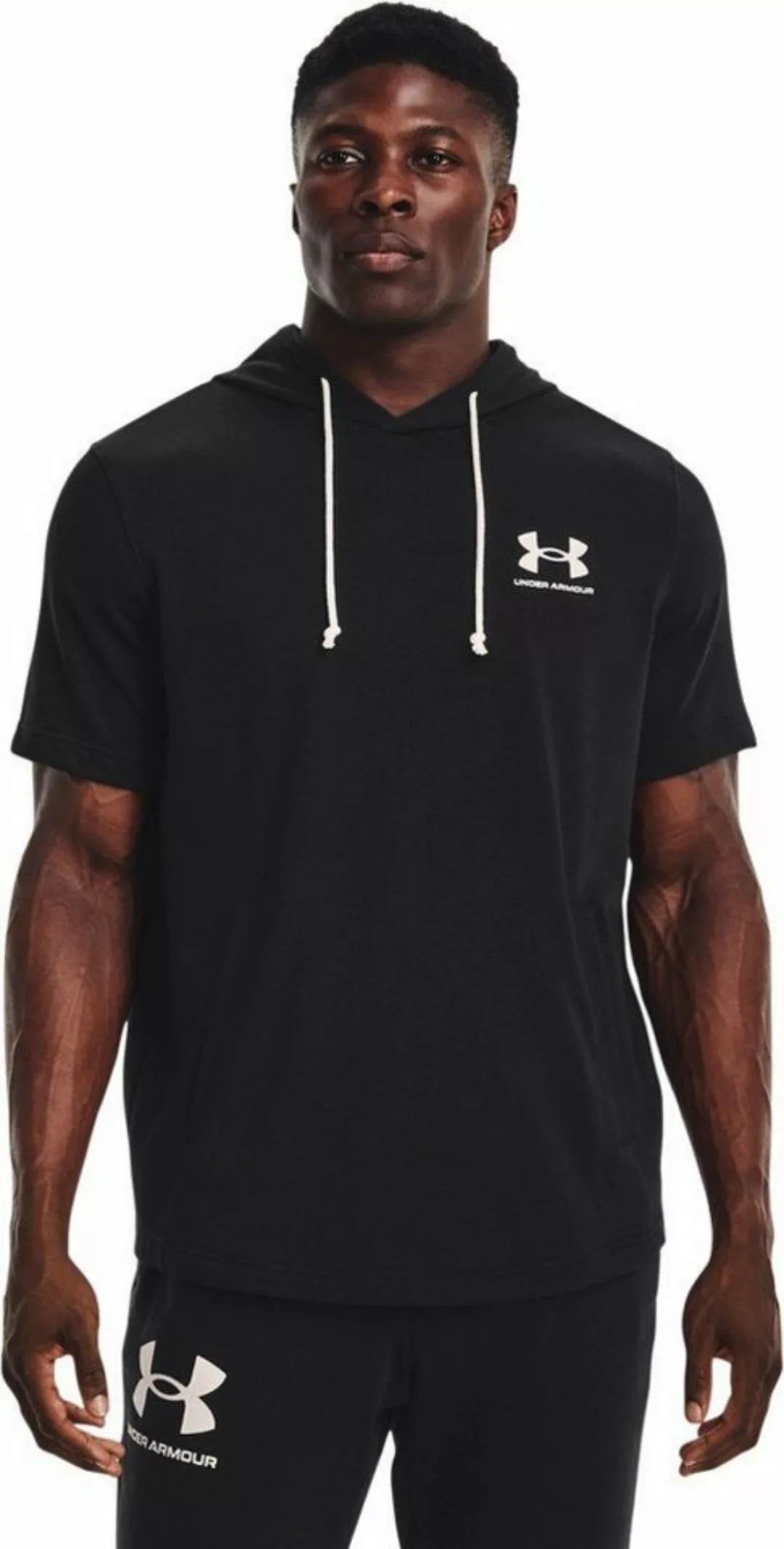 Under Armour® Kapuzenpullover Rival Kurzarm-Hoodie aus French Terry günstig online kaufen