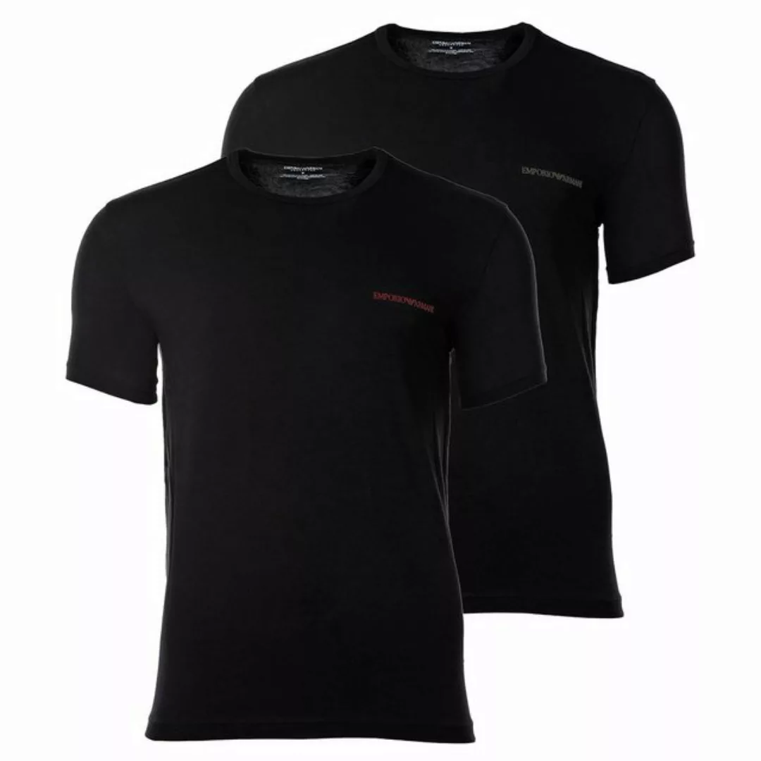 Emporio Armani T-Shirt Herren T-Shirt, 2er Pack - CORE LOGOBAND günstig online kaufen