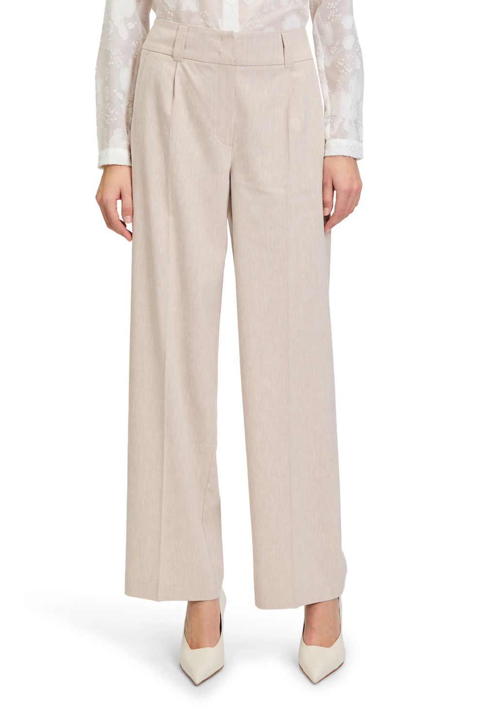 Betty&Co Anzughose "Betty & Co Damen Anzughose mit weitem Bein", Form günstig online kaufen