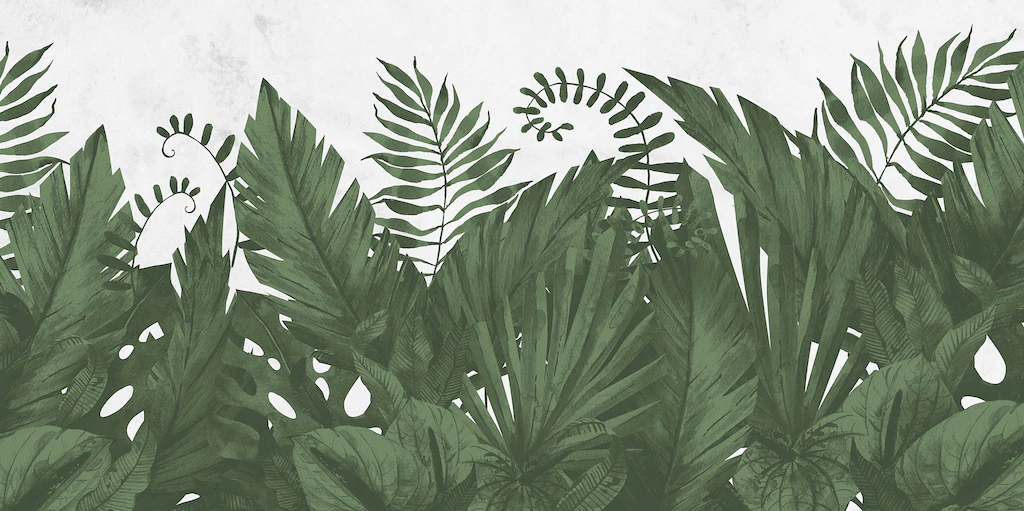 Komar Fototapete »Vlies Fototapete - Botanic Harmony - Größe 500 x 250 cm«, günstig online kaufen