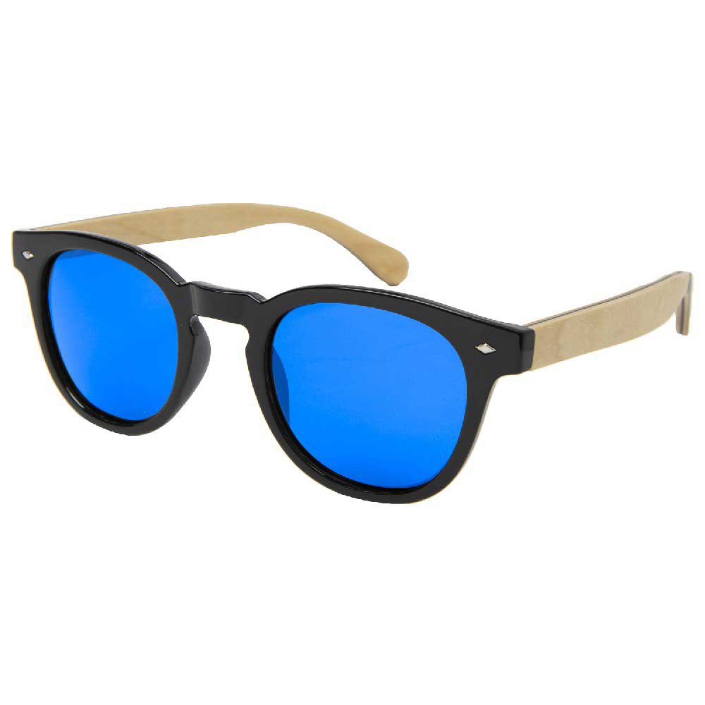 Ocean Sunglasses Illinois Sonnenbrille One Size Shiny Black /Maple Temple günstig online kaufen