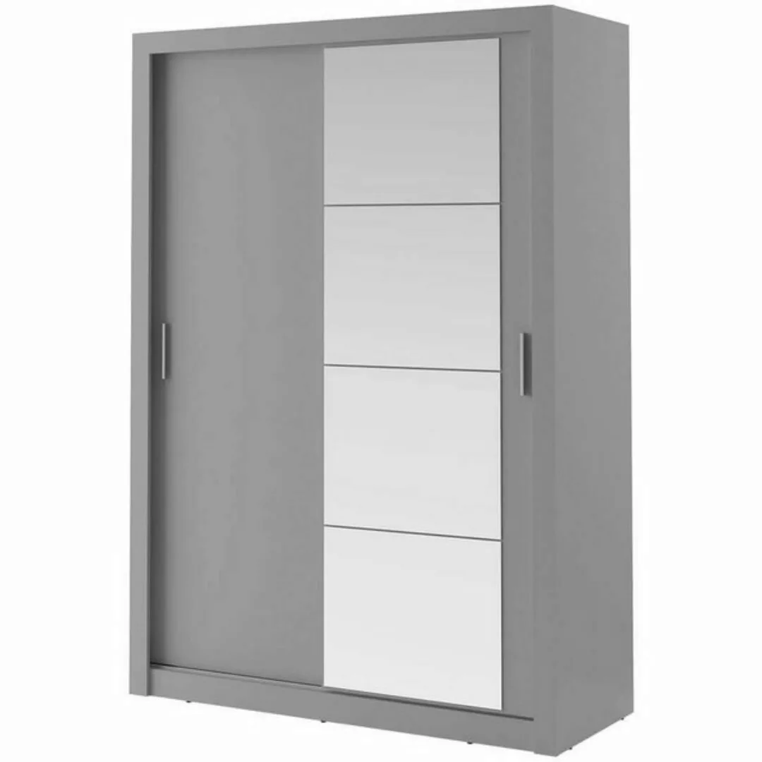 Unique Home Kleiderschrank Kleiderschrank AR04, Schwebetürenschrank mit Spi günstig online kaufen