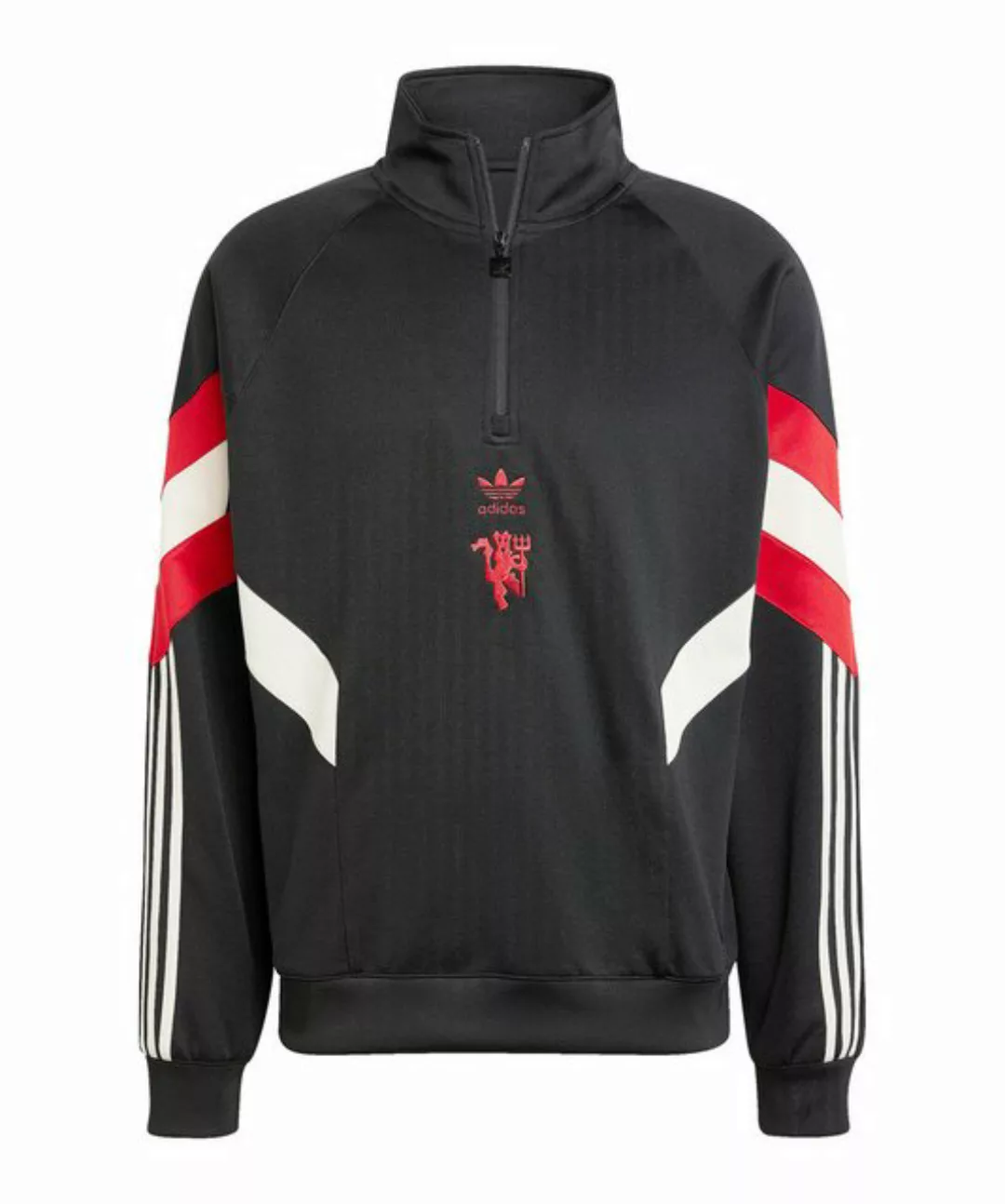 adidas Originals T-Shirt Manchester United HalfZip Sweatshirt default günstig online kaufen