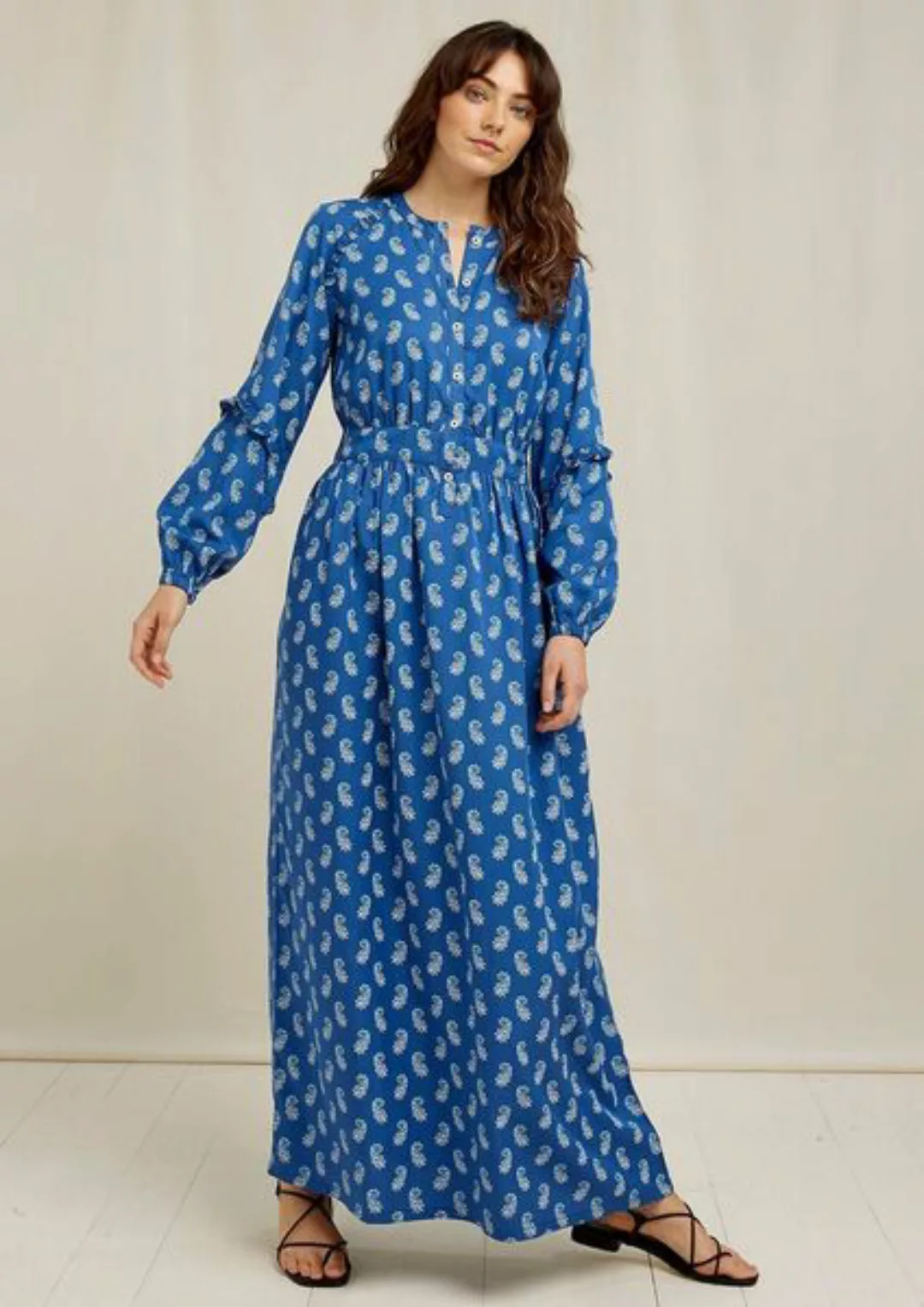 Tencel Maxi Kleid - V&A Neha Print Maxi Dress günstig online kaufen