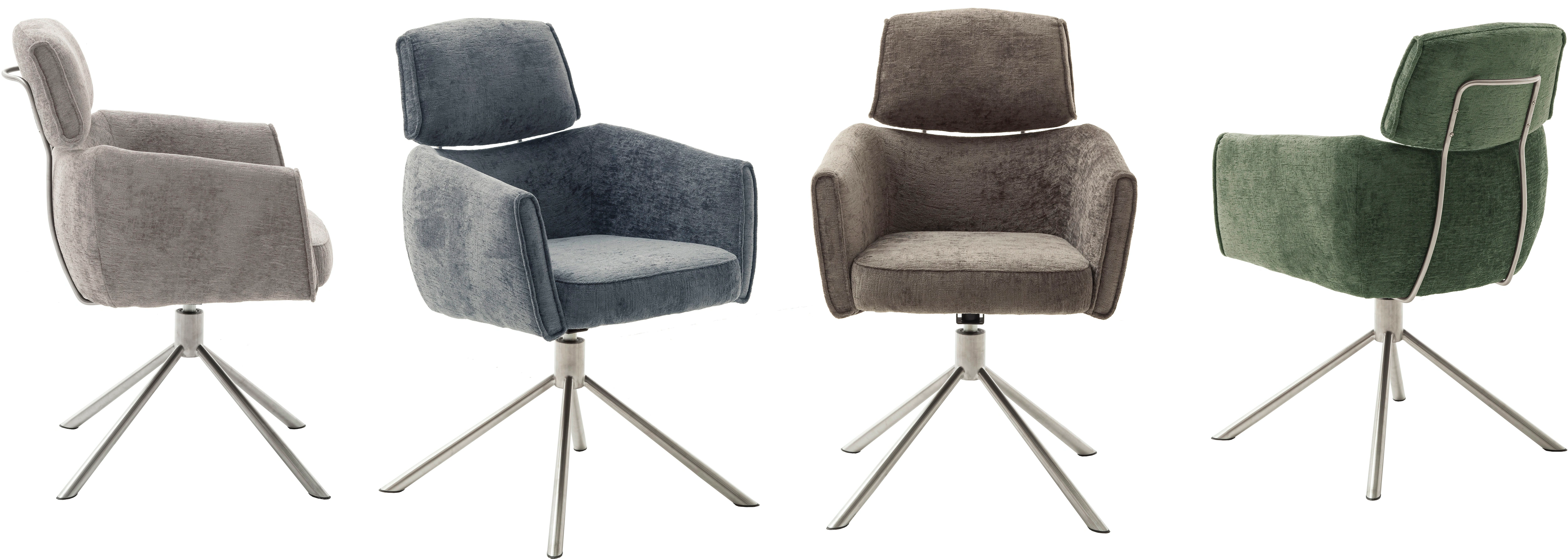 MCA furniture Esszimmerstuhl "QUEBEC", (Set), 2 St., (2er-Set), 360 drehbar günstig online kaufen