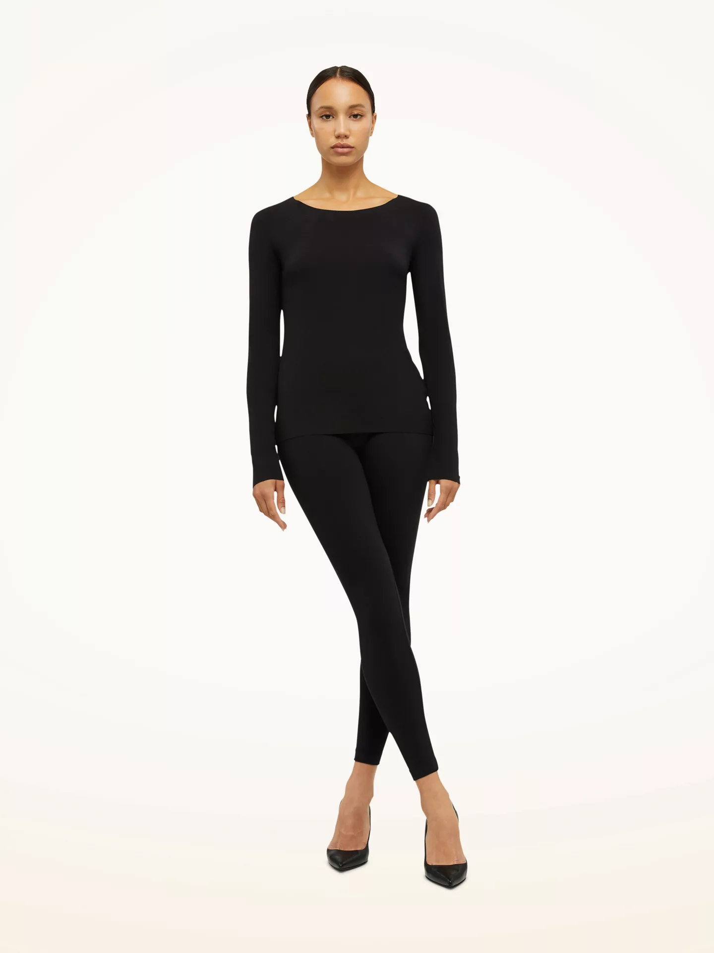 Wolford - Aurora Pure Pullover, Frau, black, Größe: L günstig online kaufen