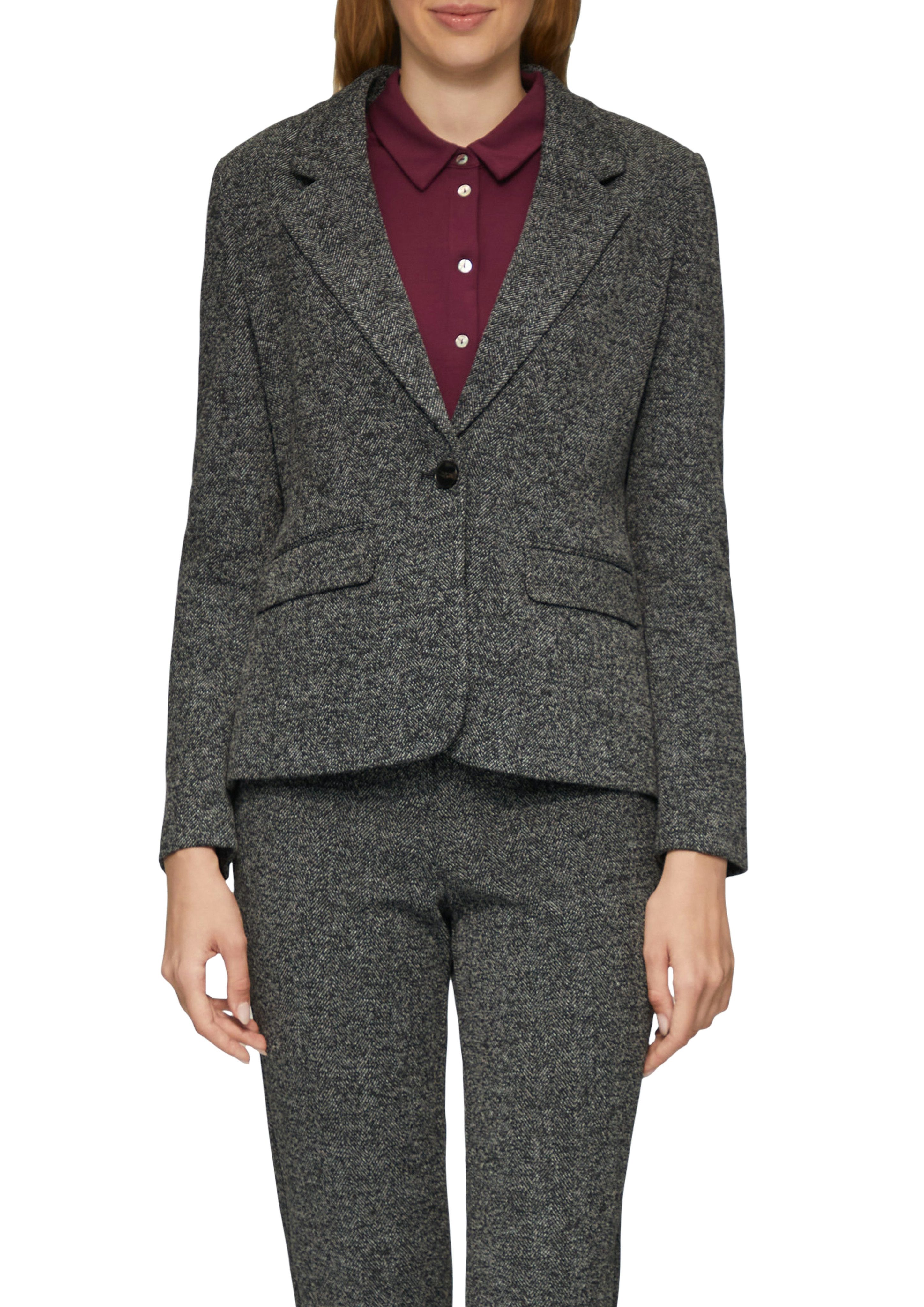 s.Oliver BLACK LABEL Kurzblazer mit Stretch günstig online kaufen