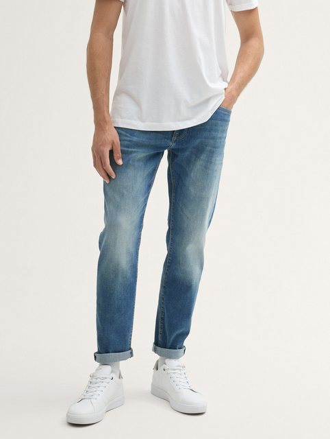 TOM TAILOR Denim 5-Pocket-Jeans Superflex Slim Tapered Jeans günstig online kaufen