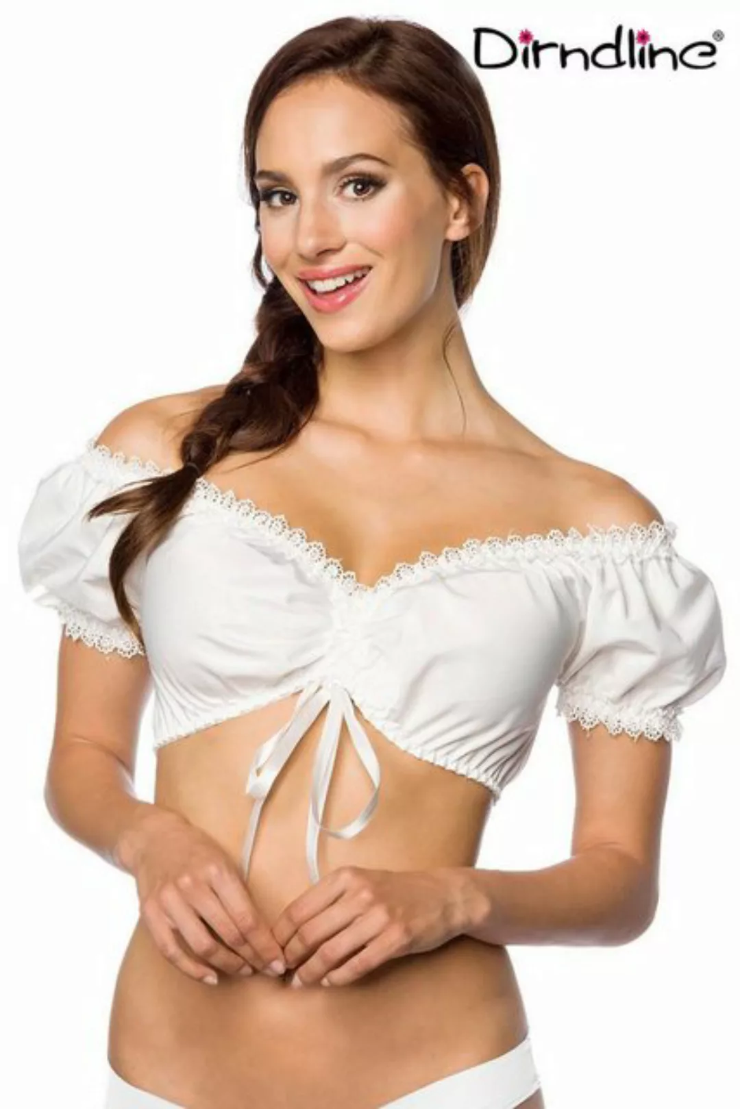 Dirndline Dirndlbluse schulterfreie Dirndlbluse Dirndl-Bluse Oktoberfest Tr günstig online kaufen