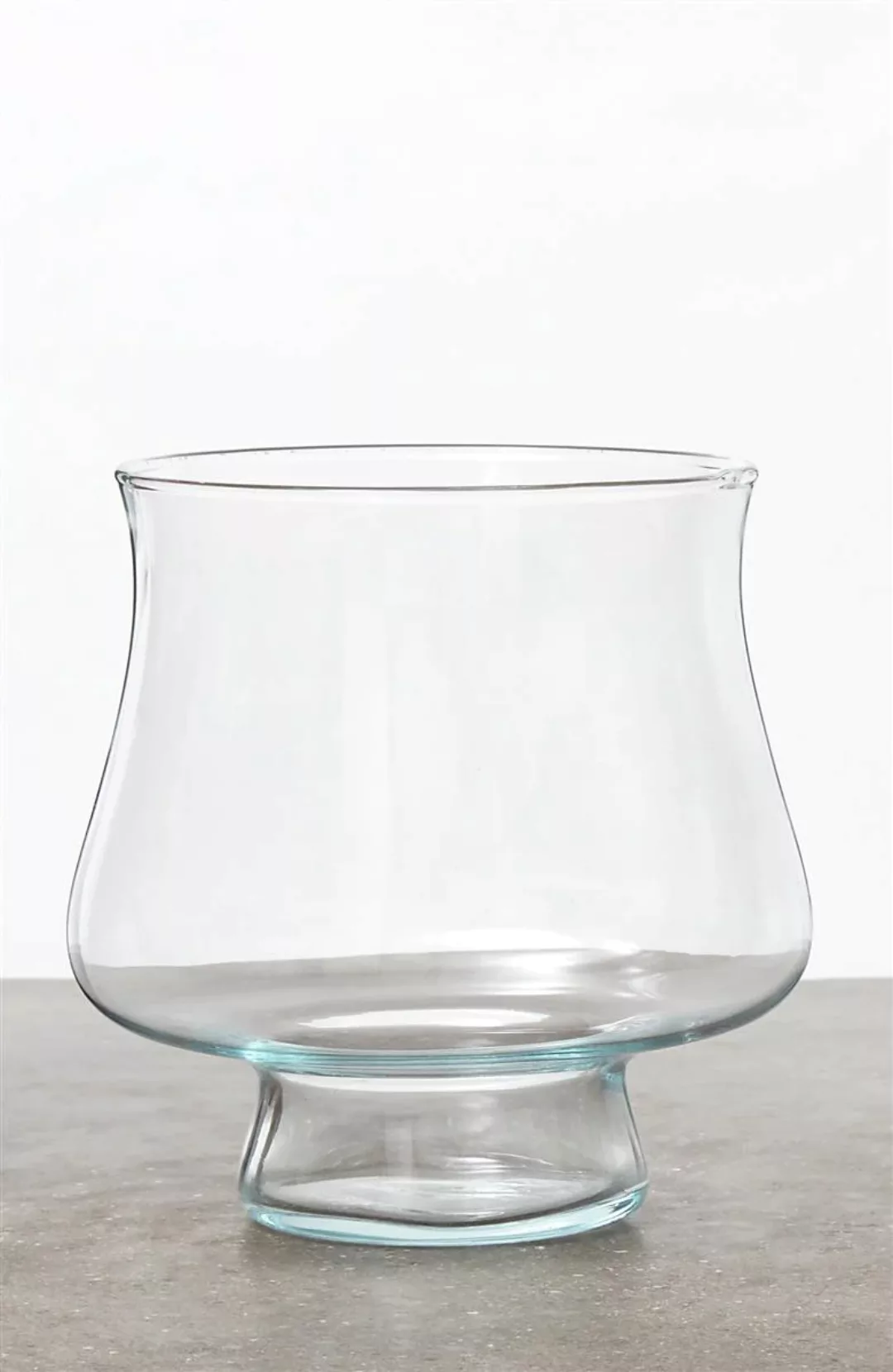 Blumenvase Glas Tischdekoration H 14 cm Modell 4 günstig online kaufen