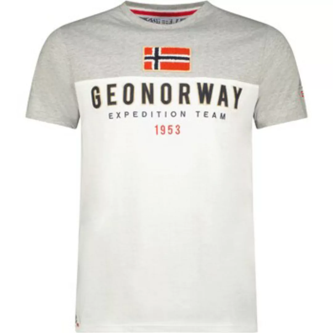 Geo Norway  T-Shirt SW1276HGNO-BLACK-GREY günstig online kaufen