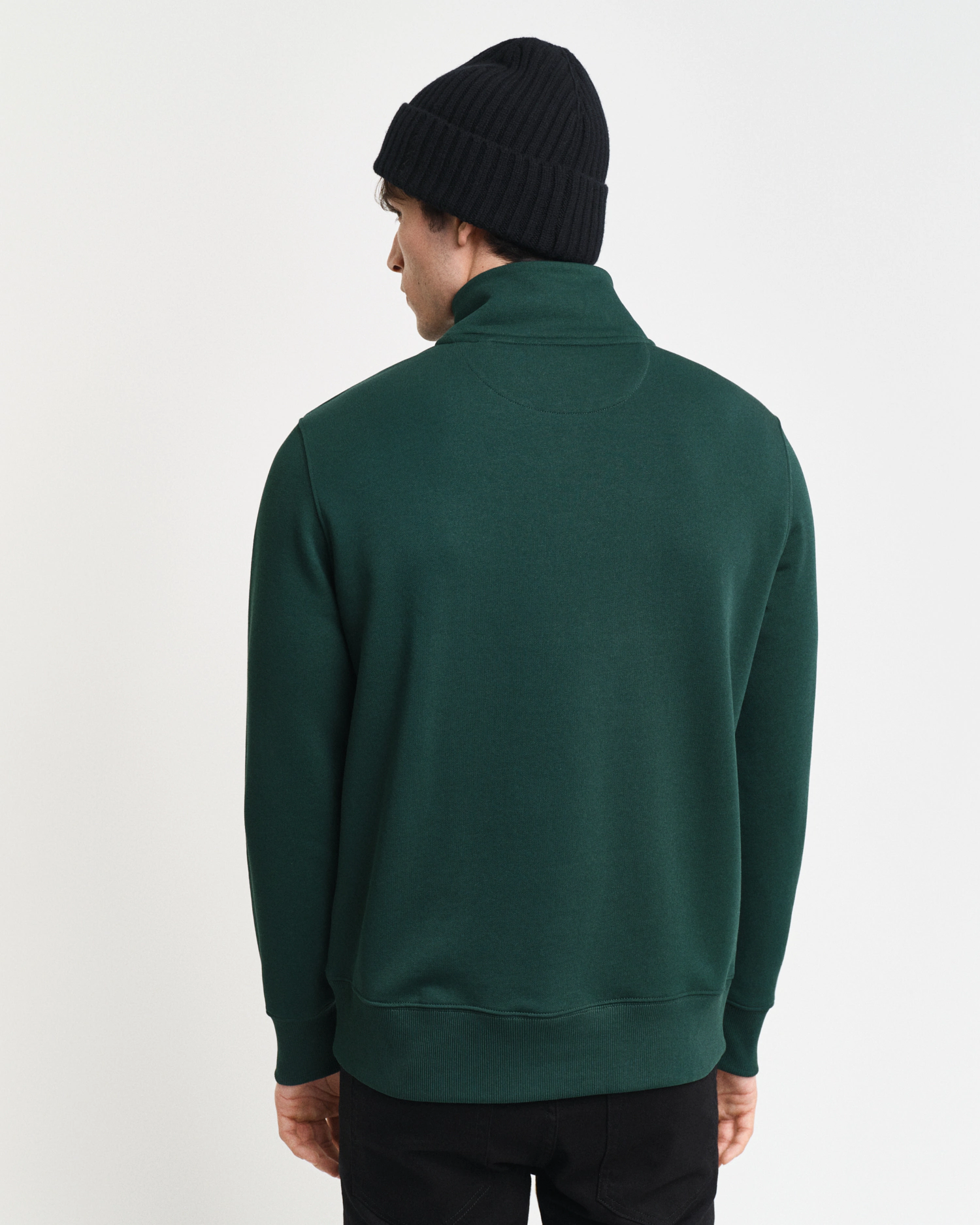 Gant Sweatshirt "REG SHIELD HALF ZIP SWEAT", mit Logostickerei auf der Brus günstig online kaufen