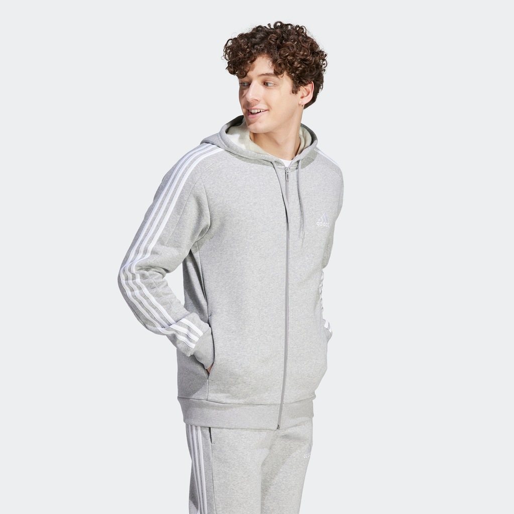 adidas Sportswear Kapuzensweatjacke "ESSENTIALS 3STREIFEN KAPUZENJACKE", an günstig online kaufen