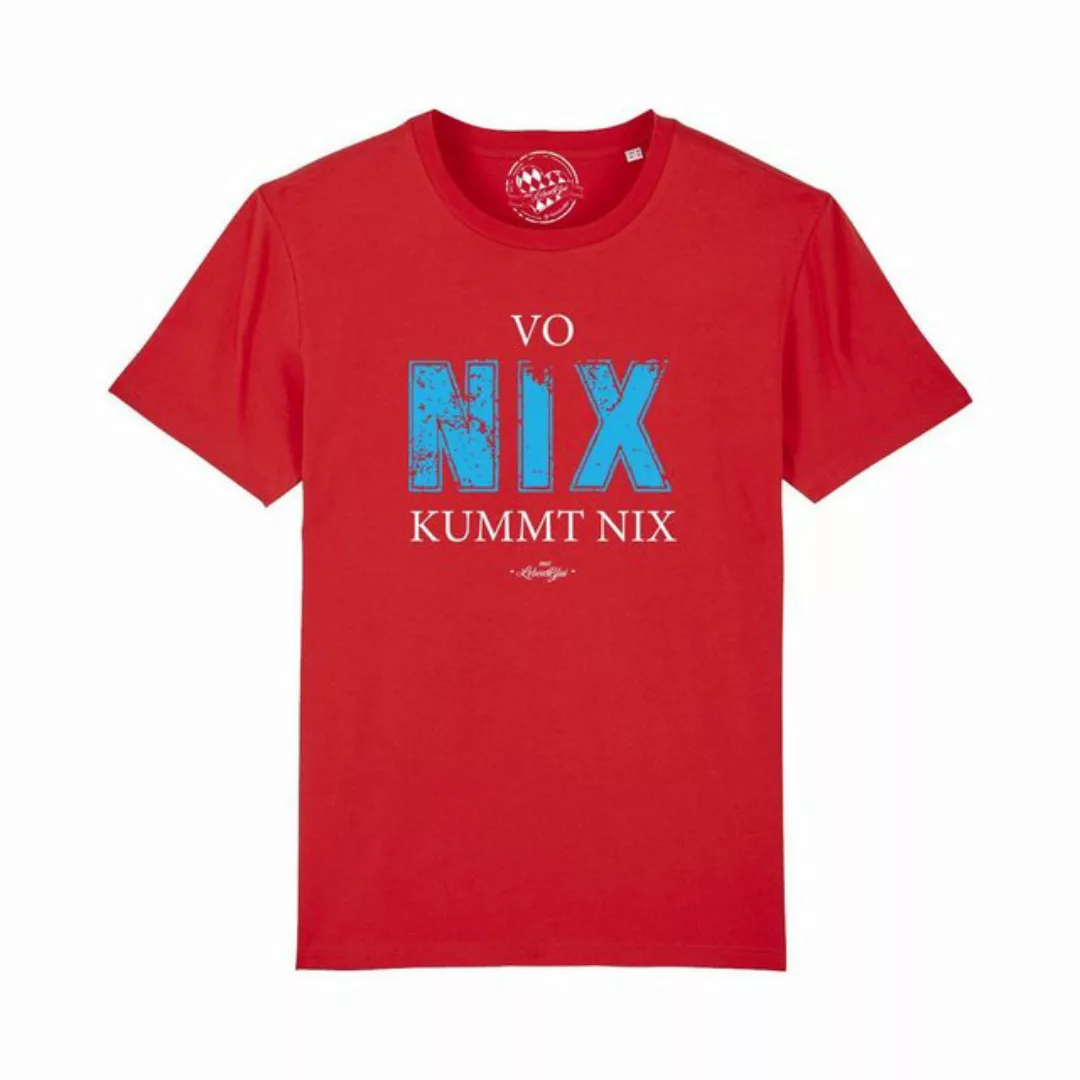 Bavariashop T-Shirt Herren T-Shirt "Vo nix kummt nix günstig online kaufen