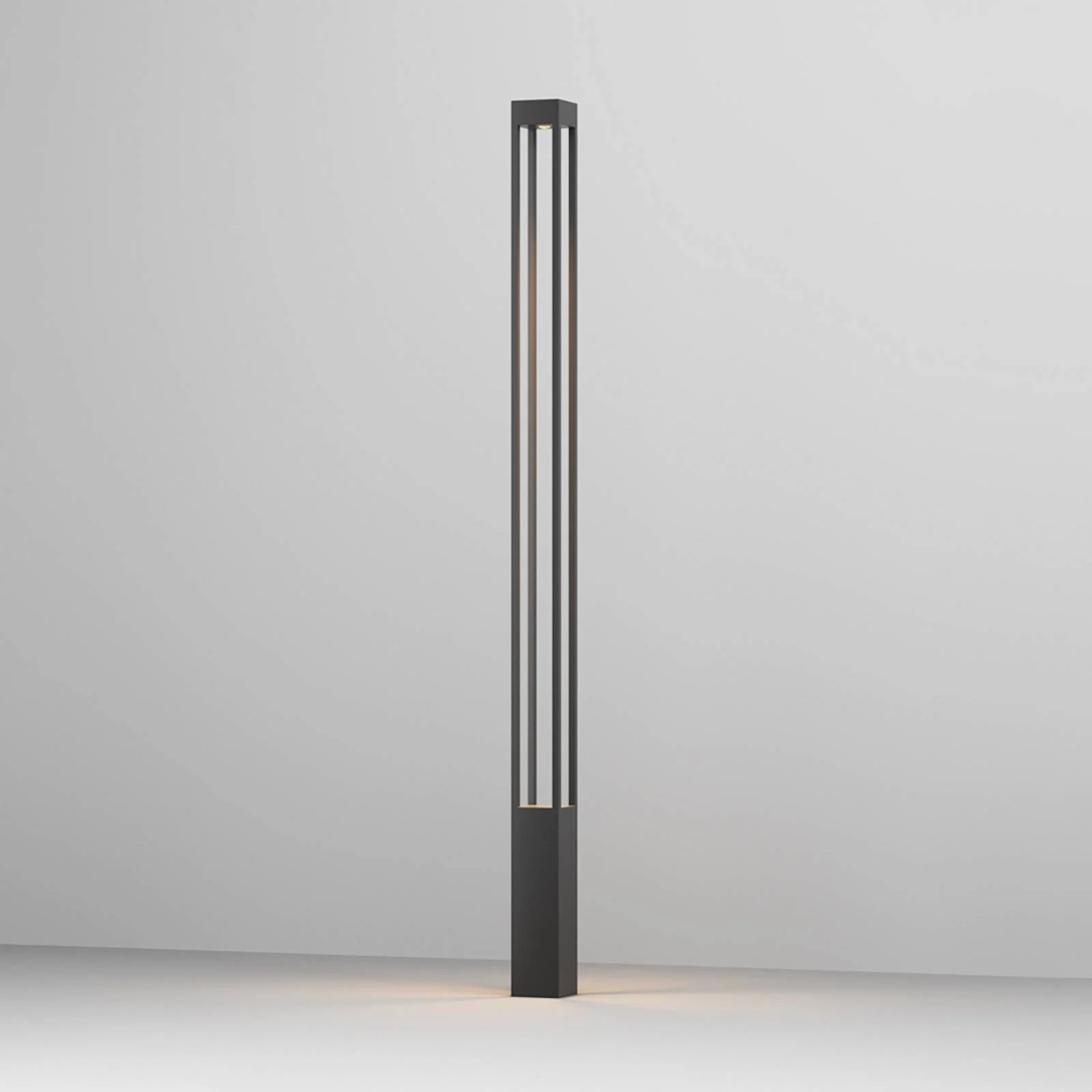 Maytoni LED-Außenleuchte Elbe, Höhe 200 cm, graphitfarben günstig online kaufen