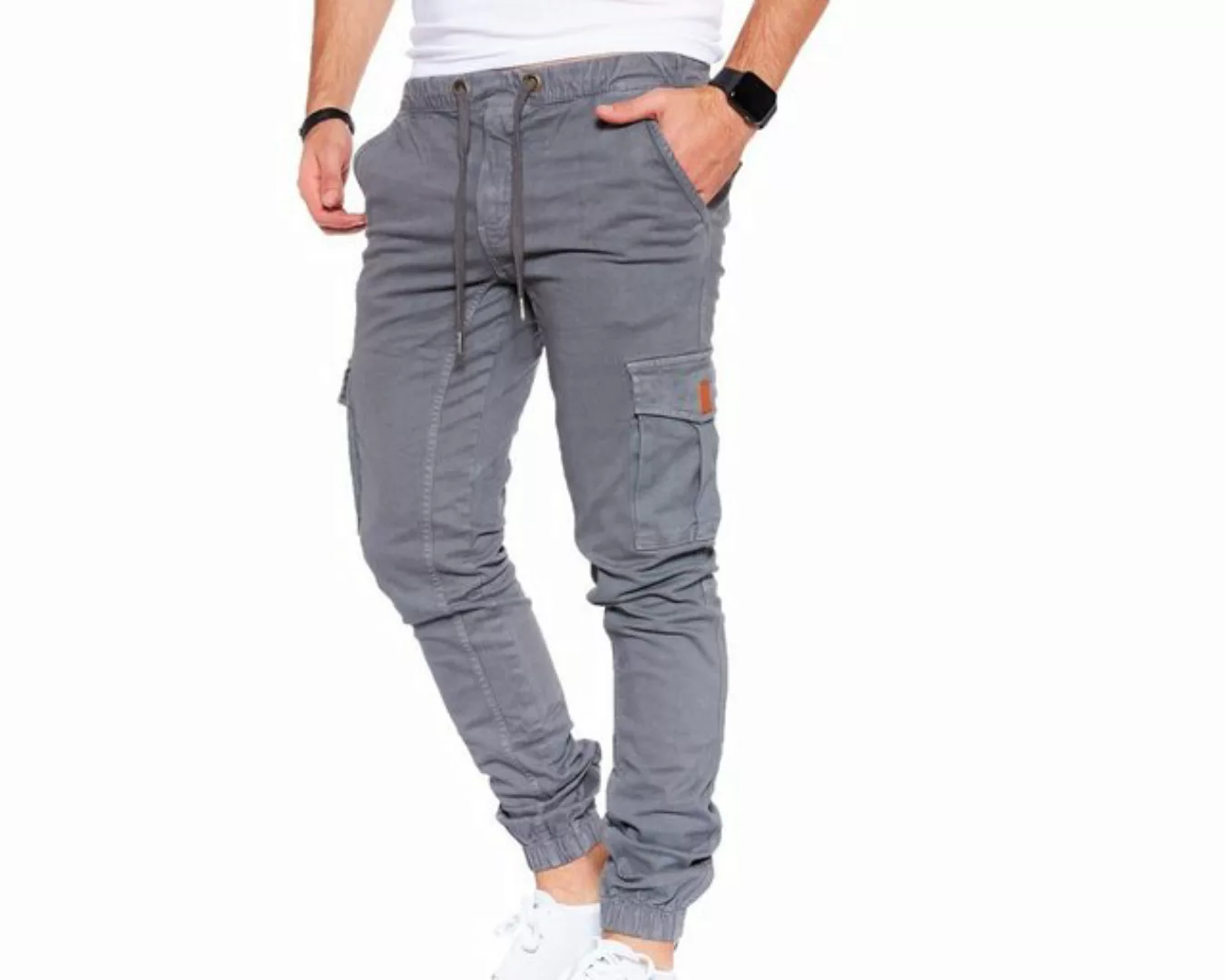 Styleko Chinohose Slim fit Cargohose Herren Cargohose männer Cargohose für günstig online kaufen