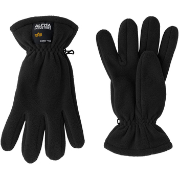 Alpha Industries  Handschuhe Label Fleece Gloves - black günstig online kaufen