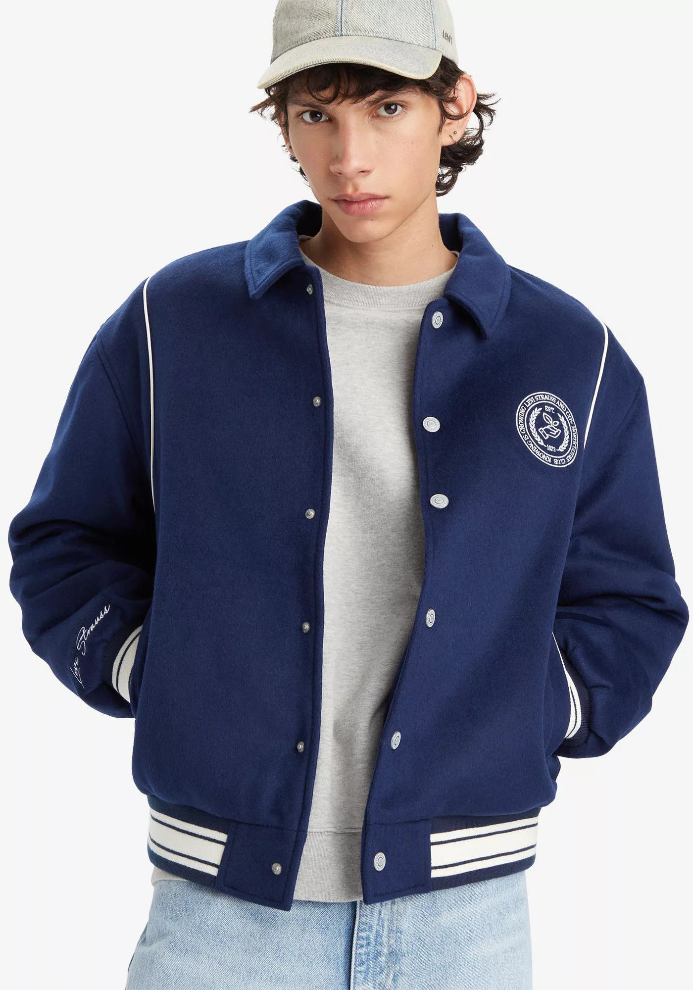 Levi's® Collegejacke SUTRO LETTERMAN JACKET BLUES günstig online kaufen