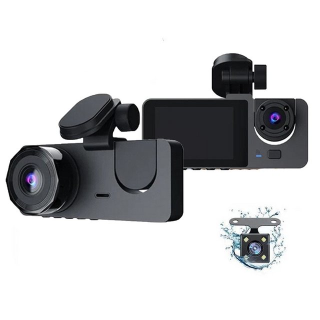 Masbekte Hochauflösende 1080P Aufnahmen, 3-Kanal Dashcam (Full HD, mit Loop günstig online kaufen