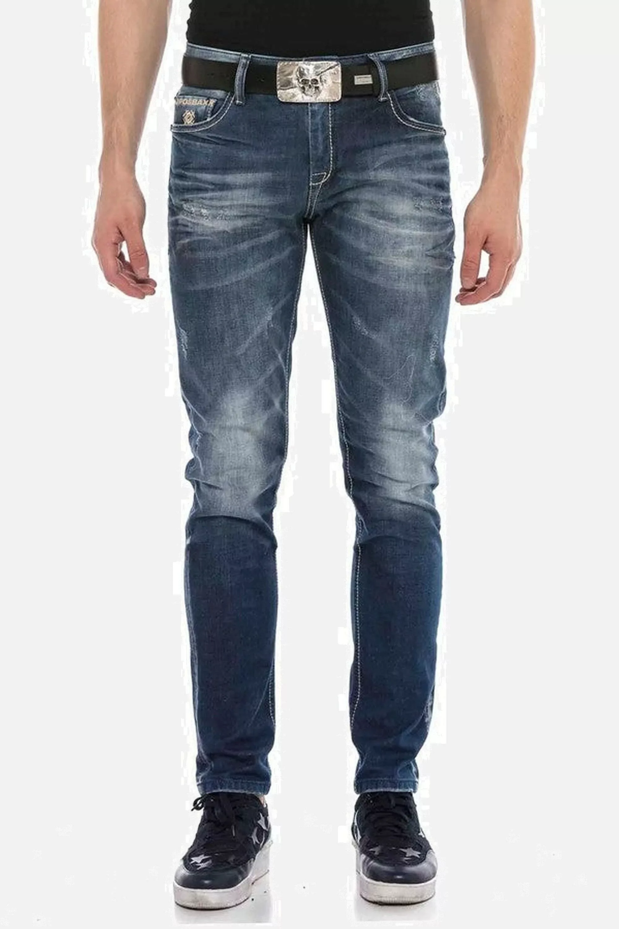 Cipo & Baxx Regular-fit-Jeans "Jeans", in legerem Regular Fit-Schnitt, CD54 günstig online kaufen