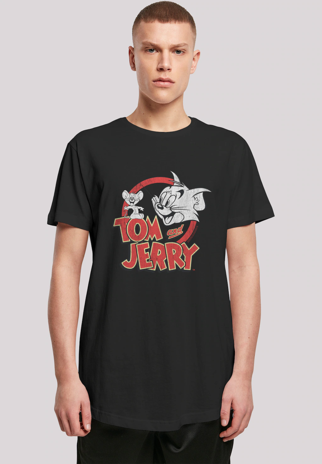 F4NT4STIC T-Shirt "Tom and Jerry TV Serie Distressed", Herren,Premium Merch günstig online kaufen