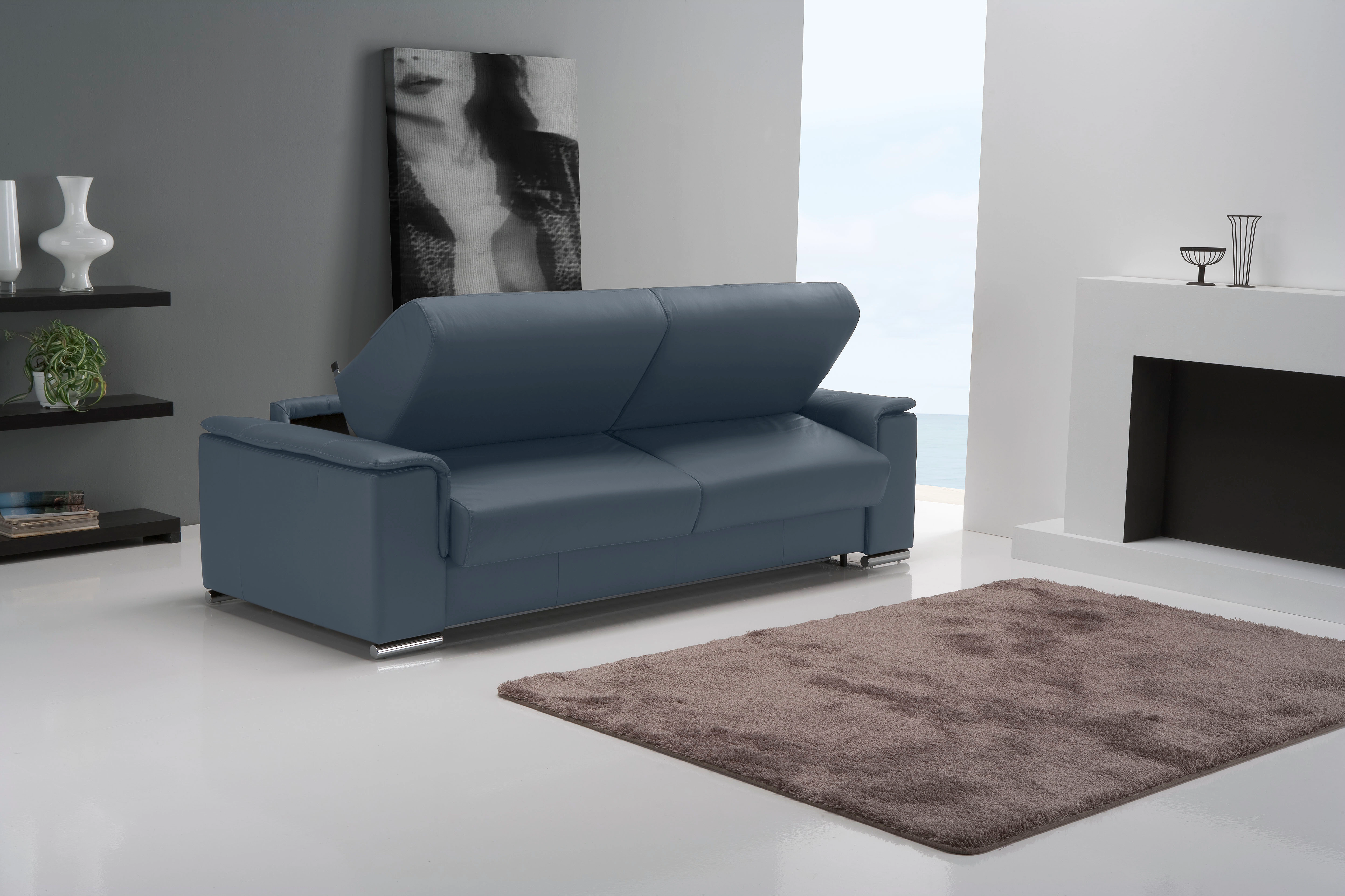 Egoitaliano Schlafsofa "Cecilia, modern & elegant, erstklassiger Sitzkomfor günstig online kaufen